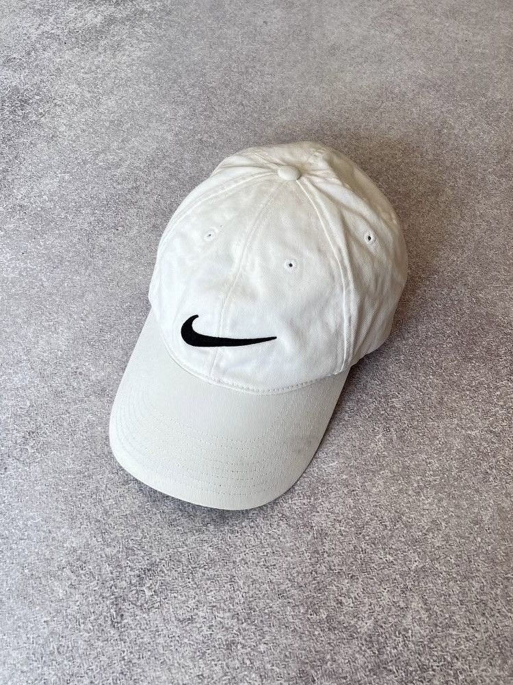 Nike Vintage Nike Swoosh Embroidery Cap Y2K Os Size ONE SIZE - 1 Thumbnail