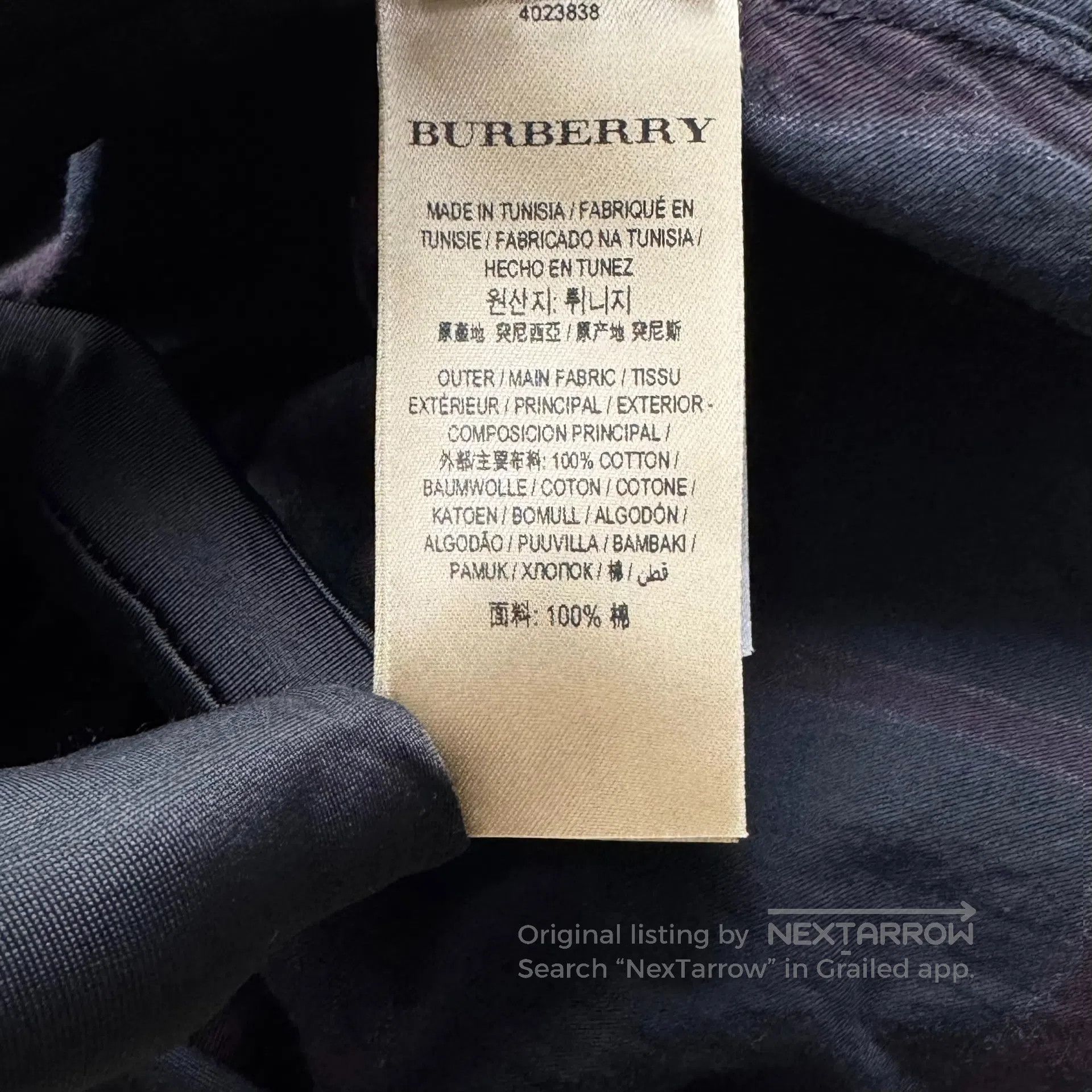 Burberry Burberry Black and Burgundy Plaid Long Sleeve Shirt Jacket Size US L / EU 52-54 / 3 - 4 Thumbnail