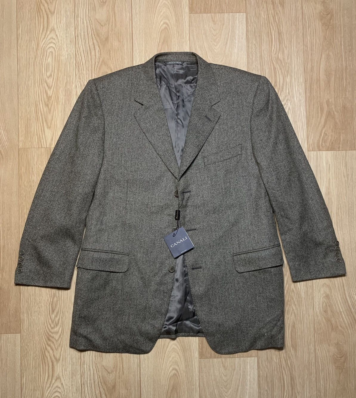 Canali Canali Made In Italy Blazer Jacket Size 52R - 1 Thumbnail