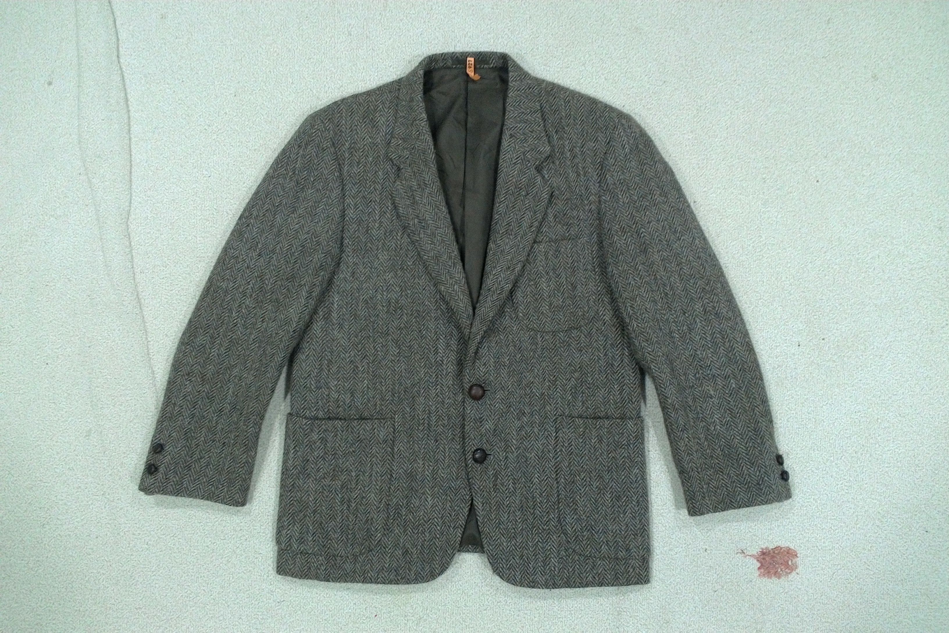 Harris Tweed Harris Tweed Vintage Men's Blazer Size US M / EU 48-50 / 2 - 3 Thumbnail