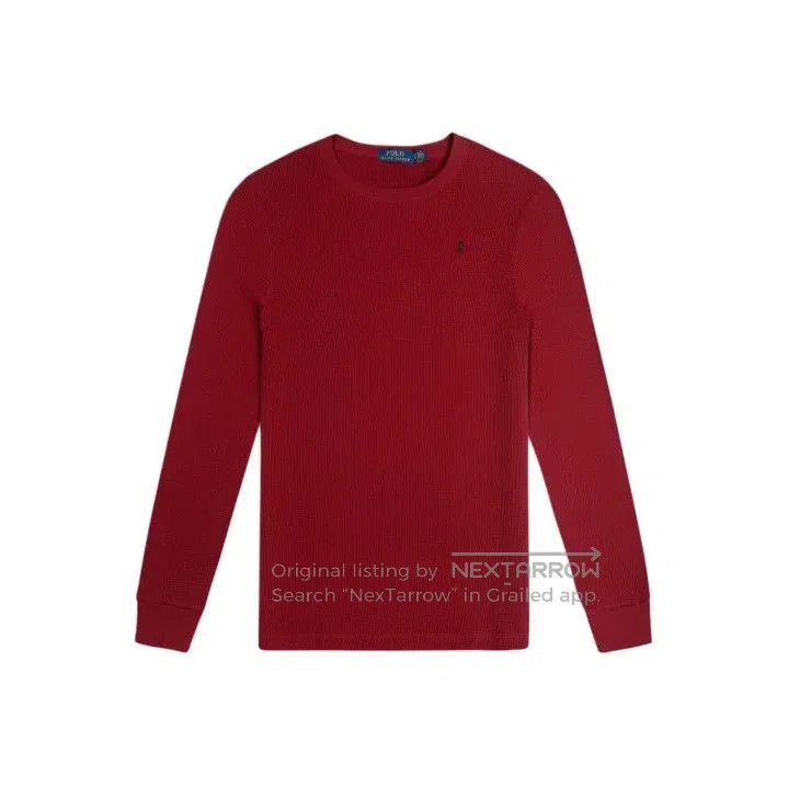 Polo Ralph Lauren Polo Ralph Lauren Embroidered Pony Waffle Crewneck Sweatshi Size US S / EU 44-46 / 1 - 2 Thumbnail