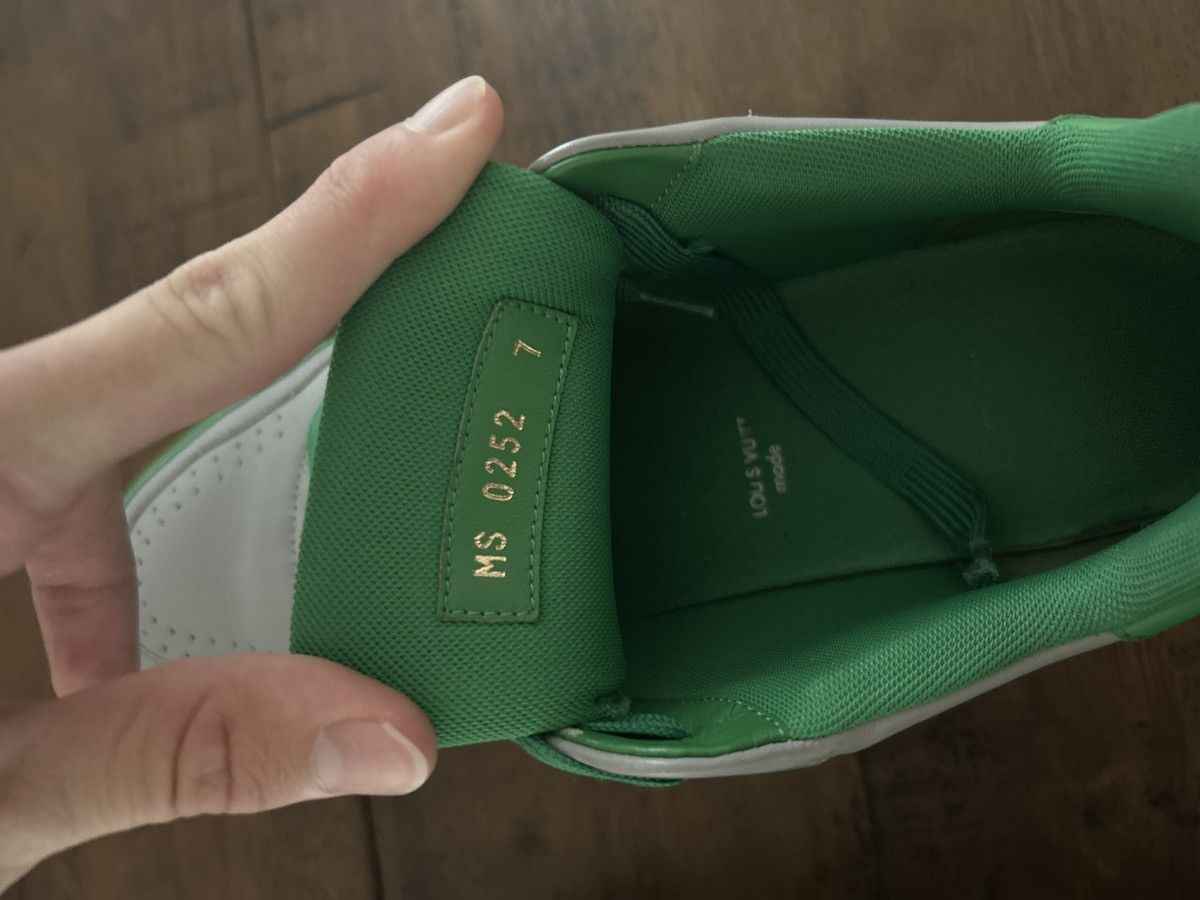 Louis Vuitton RARE LV trainer #54 green & grey Size US 9 / EU 42 - 6 Thumbnail