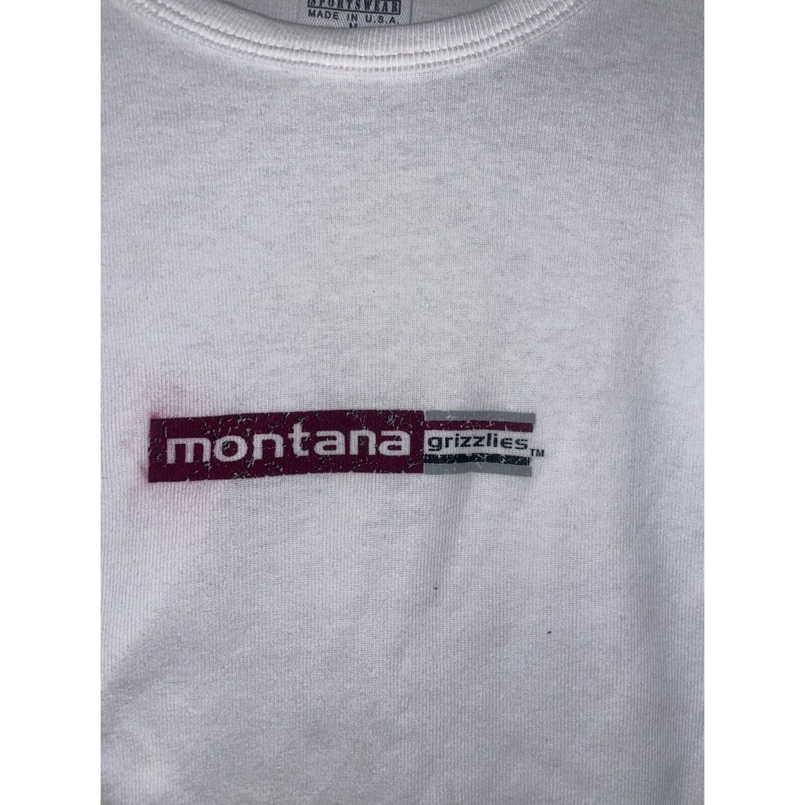 Vintage Vintage Womens Montana Grizzlies Shirt Tee Top M 90s Size M / US 6-8 / IT 42-44 - 2 Thumbnail