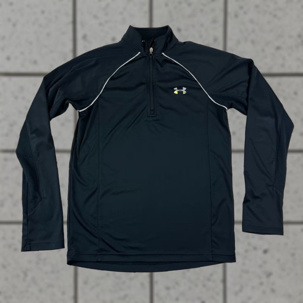 Under Armour Under armour Mens Shirt Running 1/4 Zip Pullover Longsleeve Size S Black Size US S / EU 44-46 / 1 - 1 Thumbnail