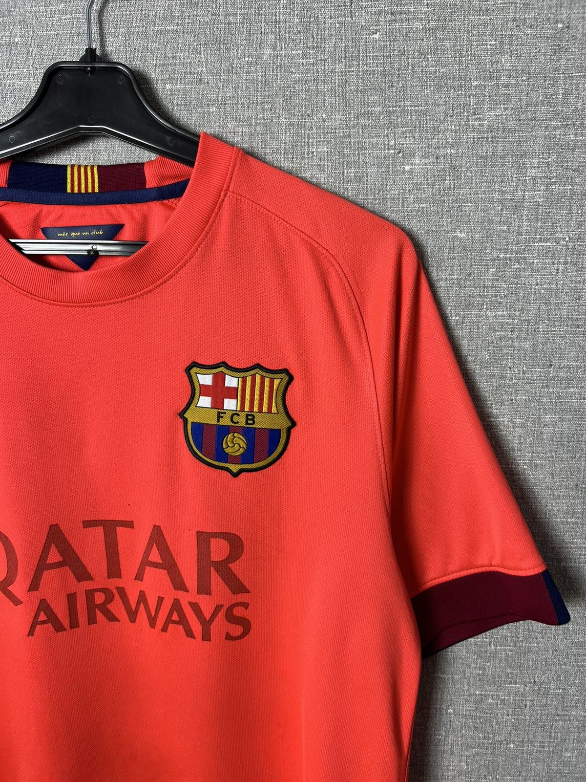 Nike Nike FC Barcelona 2014 - 2015 Away Football Soccer Jersey Size US M / EU 48-50 / 2 - 2 Thumbnail
