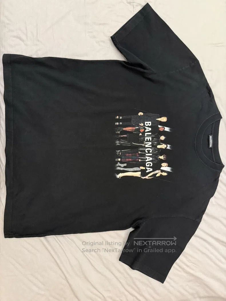 Balenciaga Balenciaga Short Sleeve Portrait T-Shirt, M Size Size US M / EU 48-50 / 2 - 1 Thumbnail