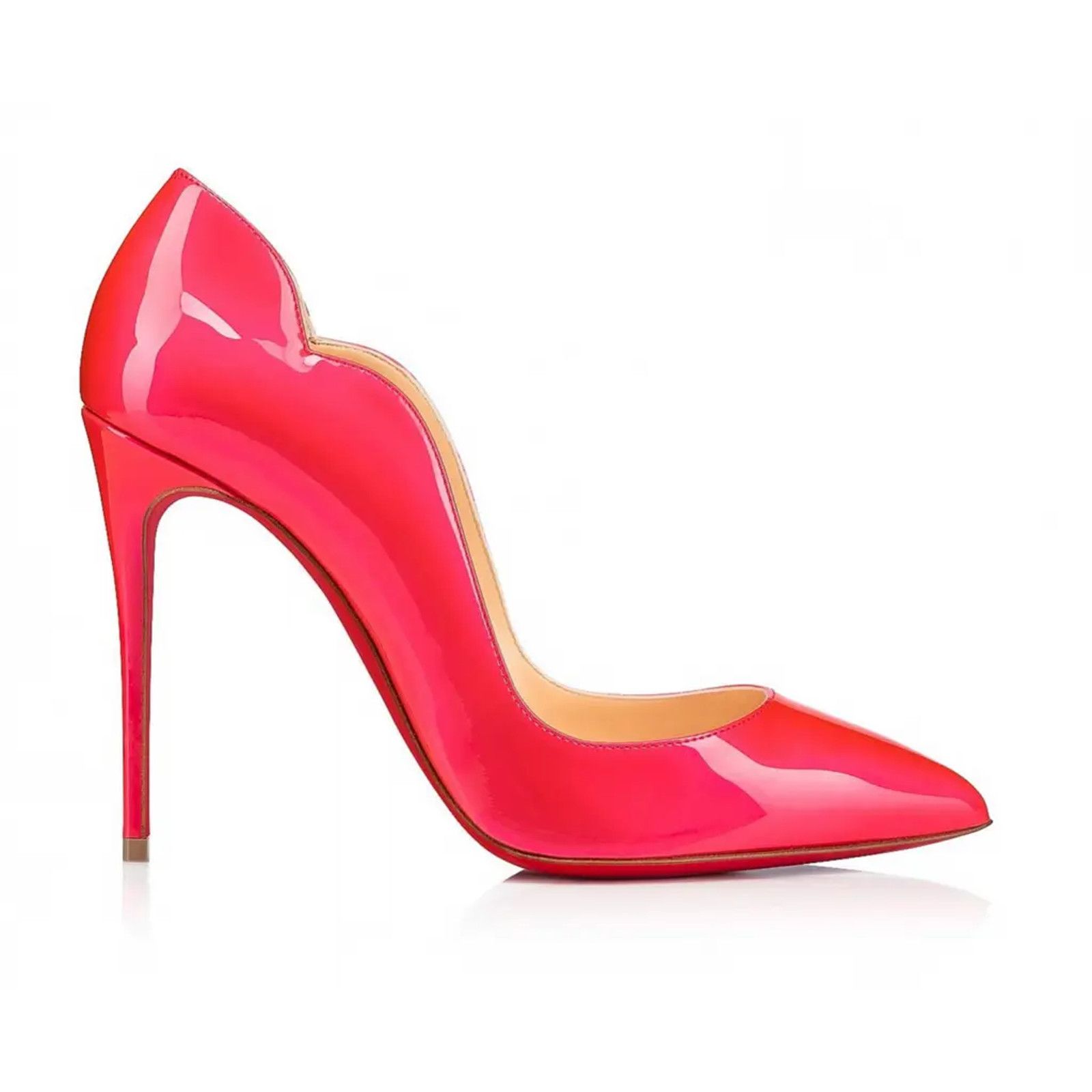 Christian Louboutin Christian Louboutin Hot Chick 100 Patent Fluo Metal Size US 7.5 / IT 37.5 - 3 Thumbnail