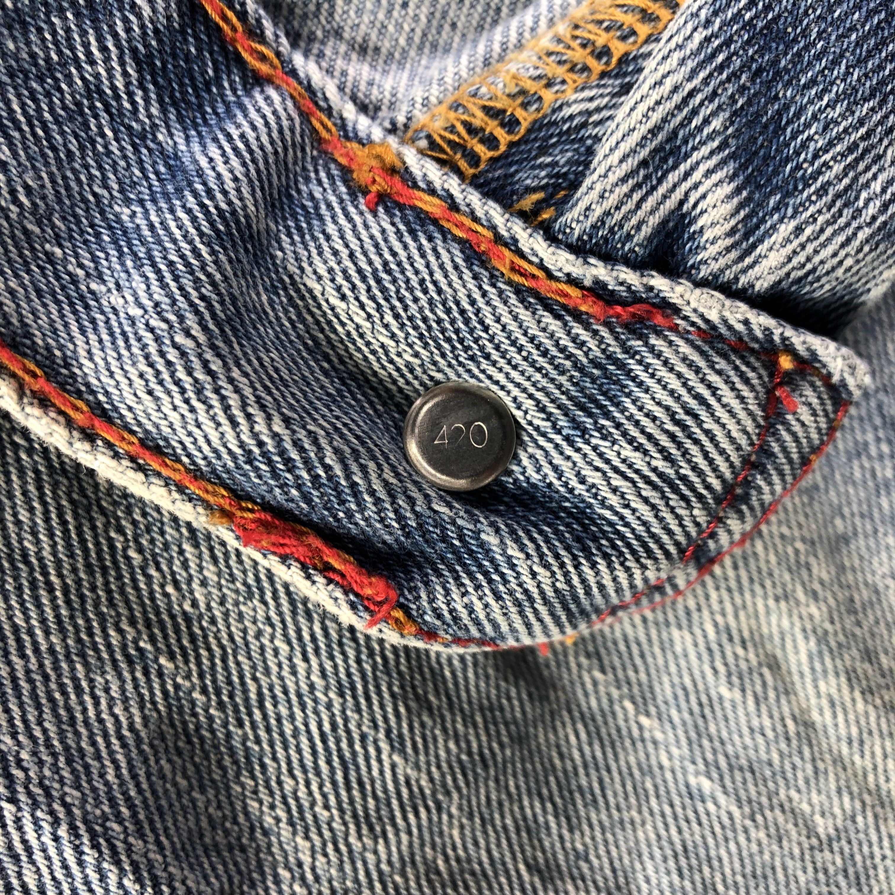 Levi's Vintage Blue Wash Levis 550 Jeans-J3198 Size US 34 / EU 50 - 8 Thumbnail