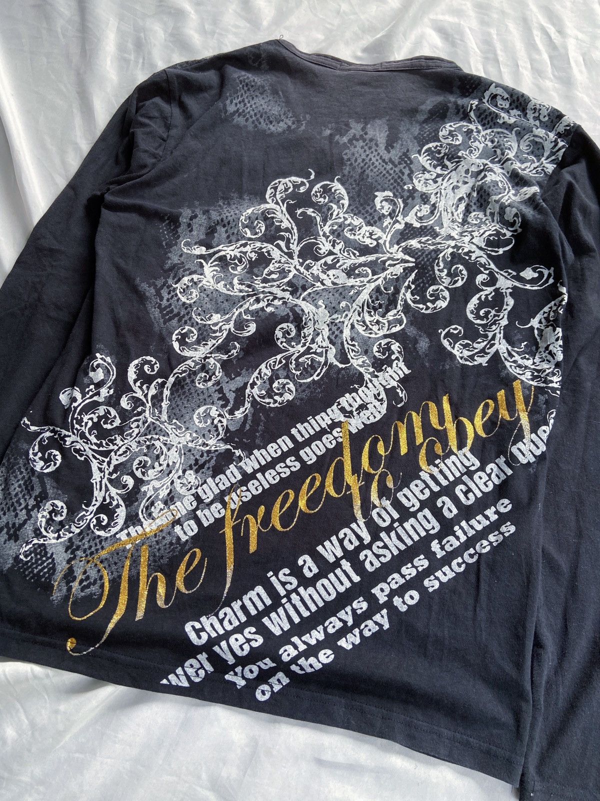 Japanese Brand GHETTO BLASTER BRAKE BEATS LONG SLEEVE Size US L / EU 52-54 / 3 - 12 Thumbnail
