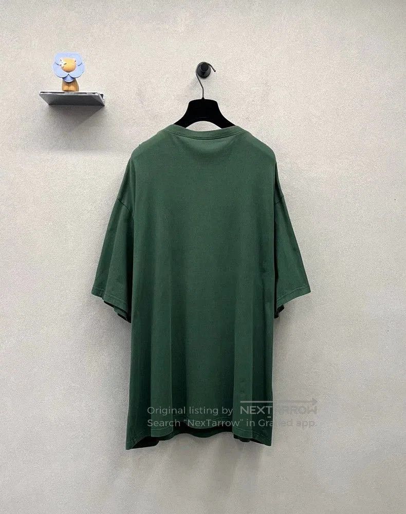 Balenciaga Balenciaga Letter Print Green Short Sleeve T-Shirt. Size US L / EU 52-54 / 3 - 2 Thumbnail