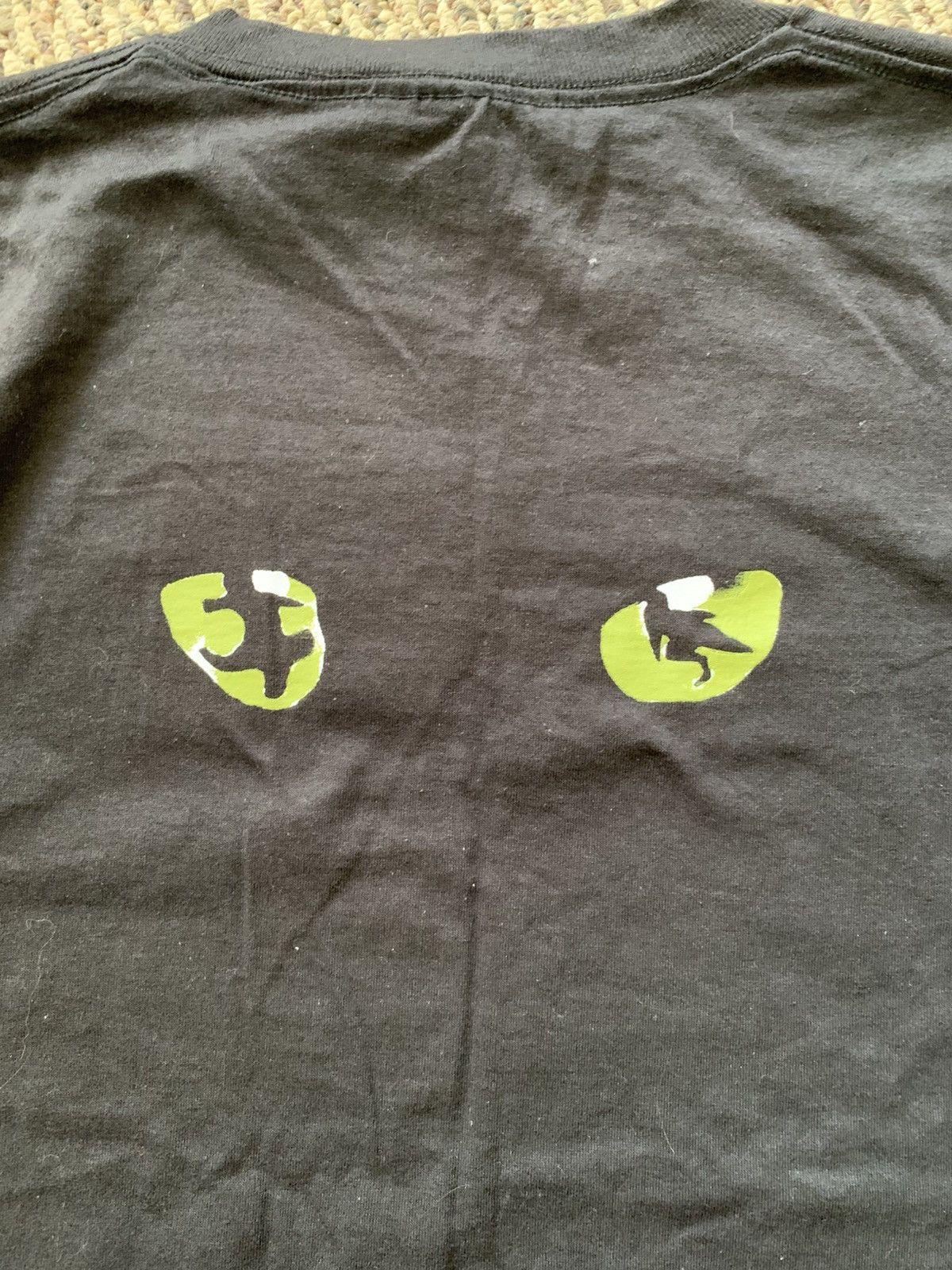 Vintage Vintage 1981 Cats The Musical Single Stitch Black Graphic Size US XL / EU 56 / 4 - 10 Thumbnail