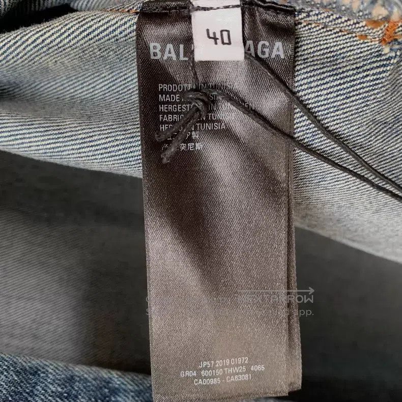 Balenciaga Balenciaga Denim Dress Size S / US 4 / IT 40 - 7 Thumbnail