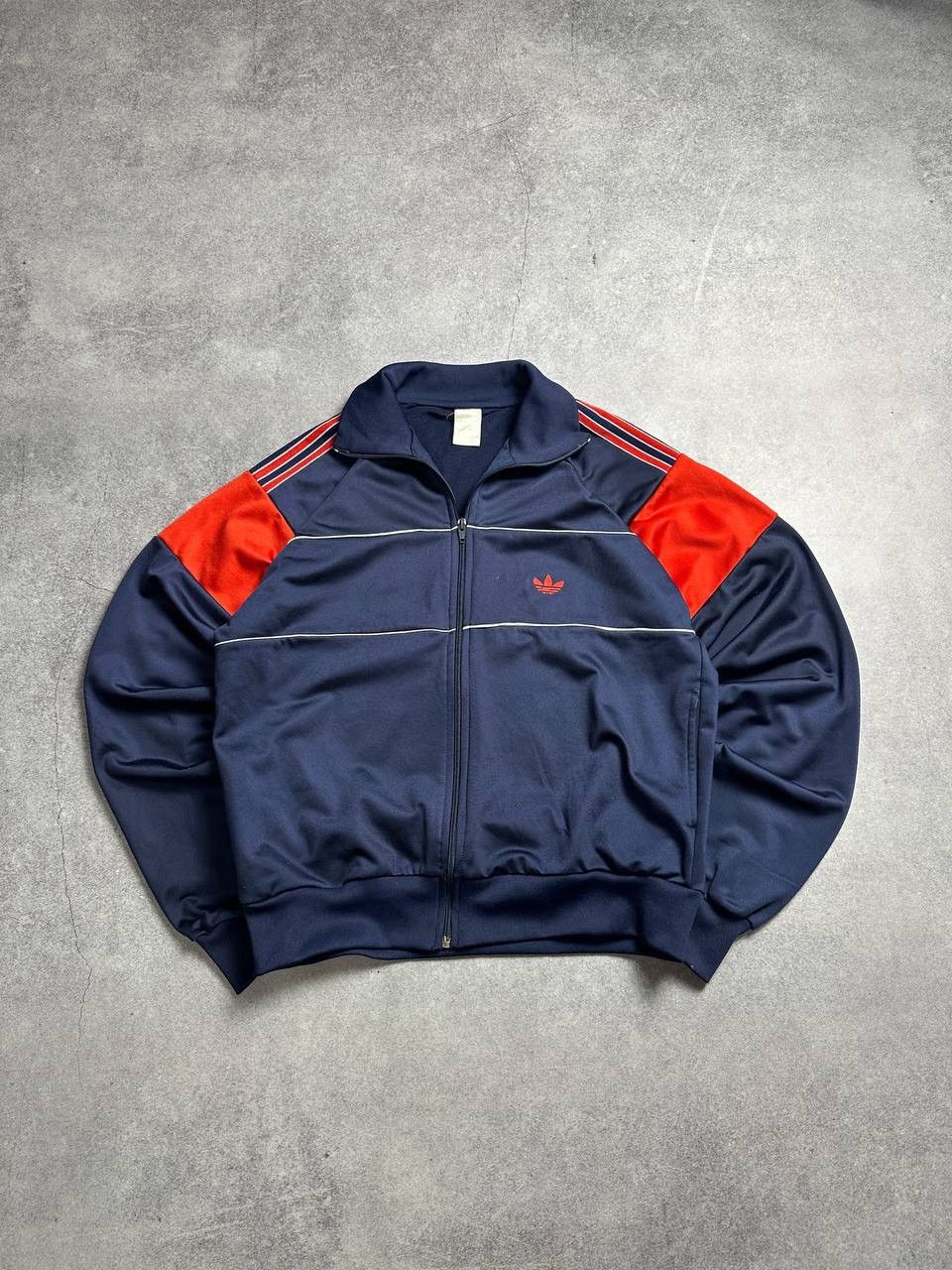 トップス 80s vintage old adidas track jacket y2k Vintage 80's Adidas Nylon Jacket Track Top Mens Yellow Rare
