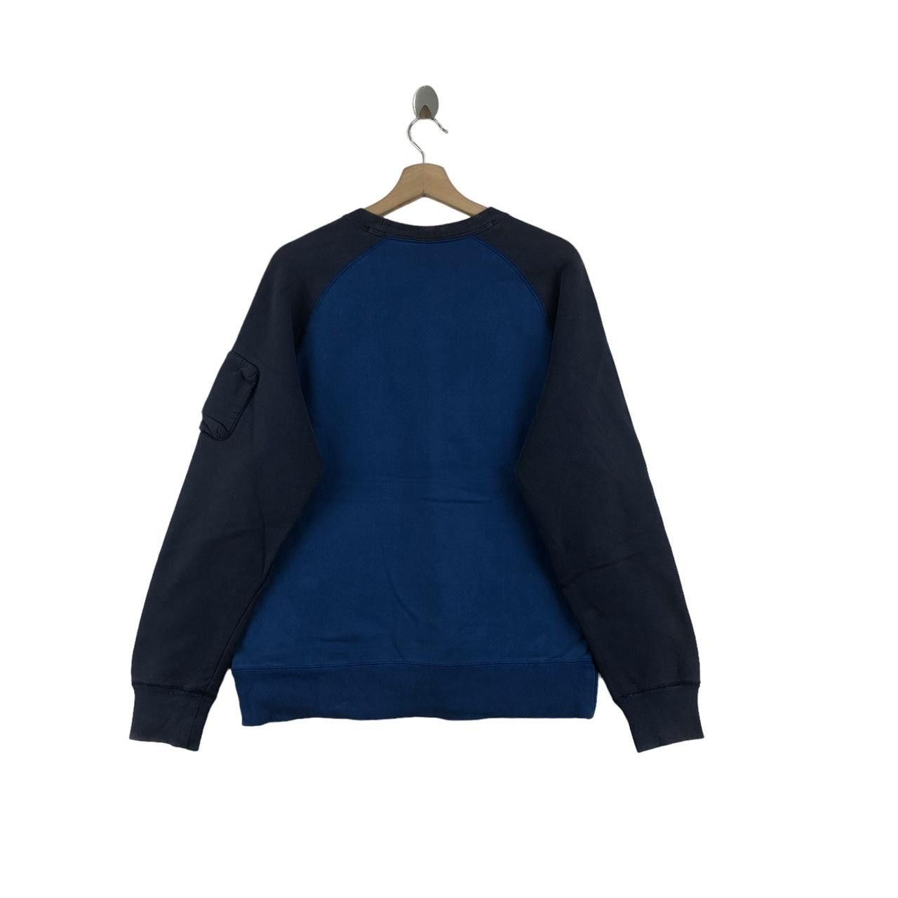 Nike NIKE AIR SWOOSH Logo Embroidered Raglan Sweatshirt Pullover Size L / US 10 / IT 46 - 2 Thumbnail