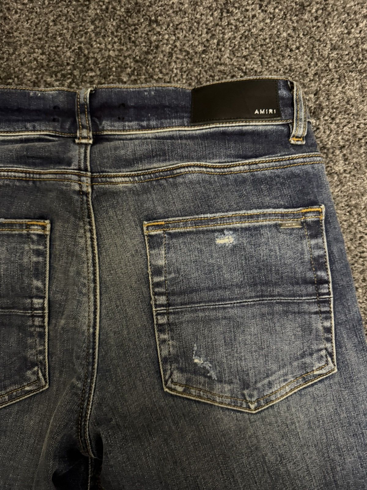 Amiri Amiri Deep Classic Indigo Stack Jeans Size US 30 / EU 46 - 6 Thumbnail