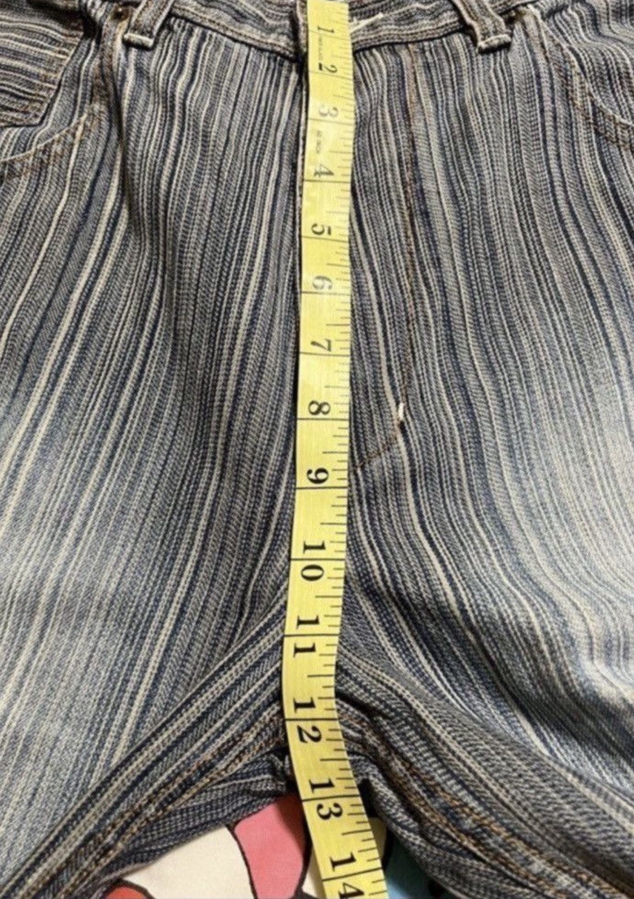 Sean John ***FINAL DROP***RARE 00s SEAN JOHN HICKORY STRIPE DENIM 32 Size US 32 / EU 48 - 10 Thumbnail