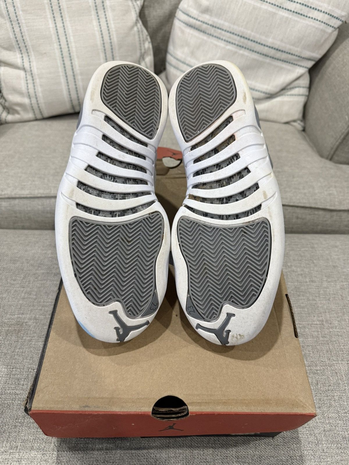 Jordan Brand Air Jordan 12 Retro Stealth Size US 9.5 / EU 42-43 - 7 Thumbnail
