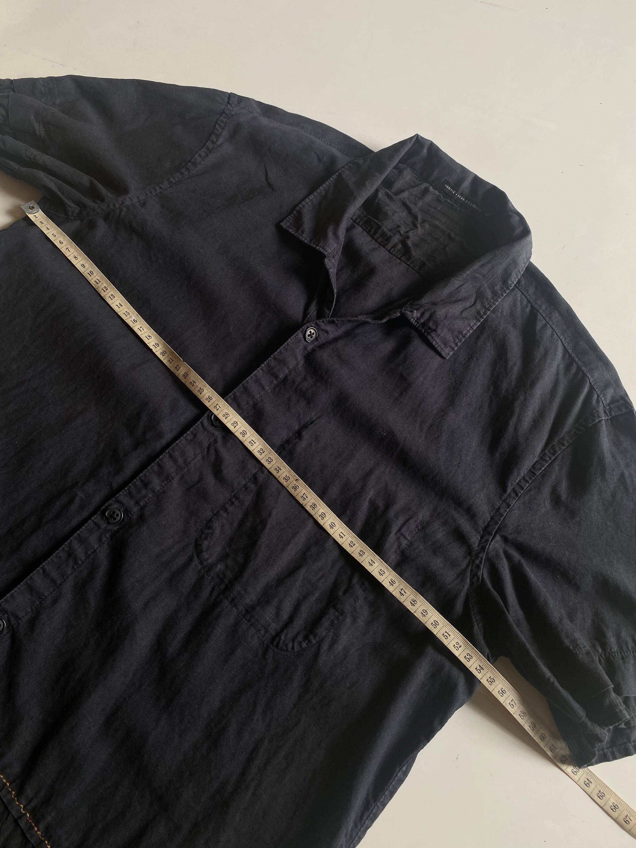 Marithe + Francois Girbaud Marithe Francois Girbaud Linen Shirt Size US L / EU 52-54 / 3 - 2 Thumbnail