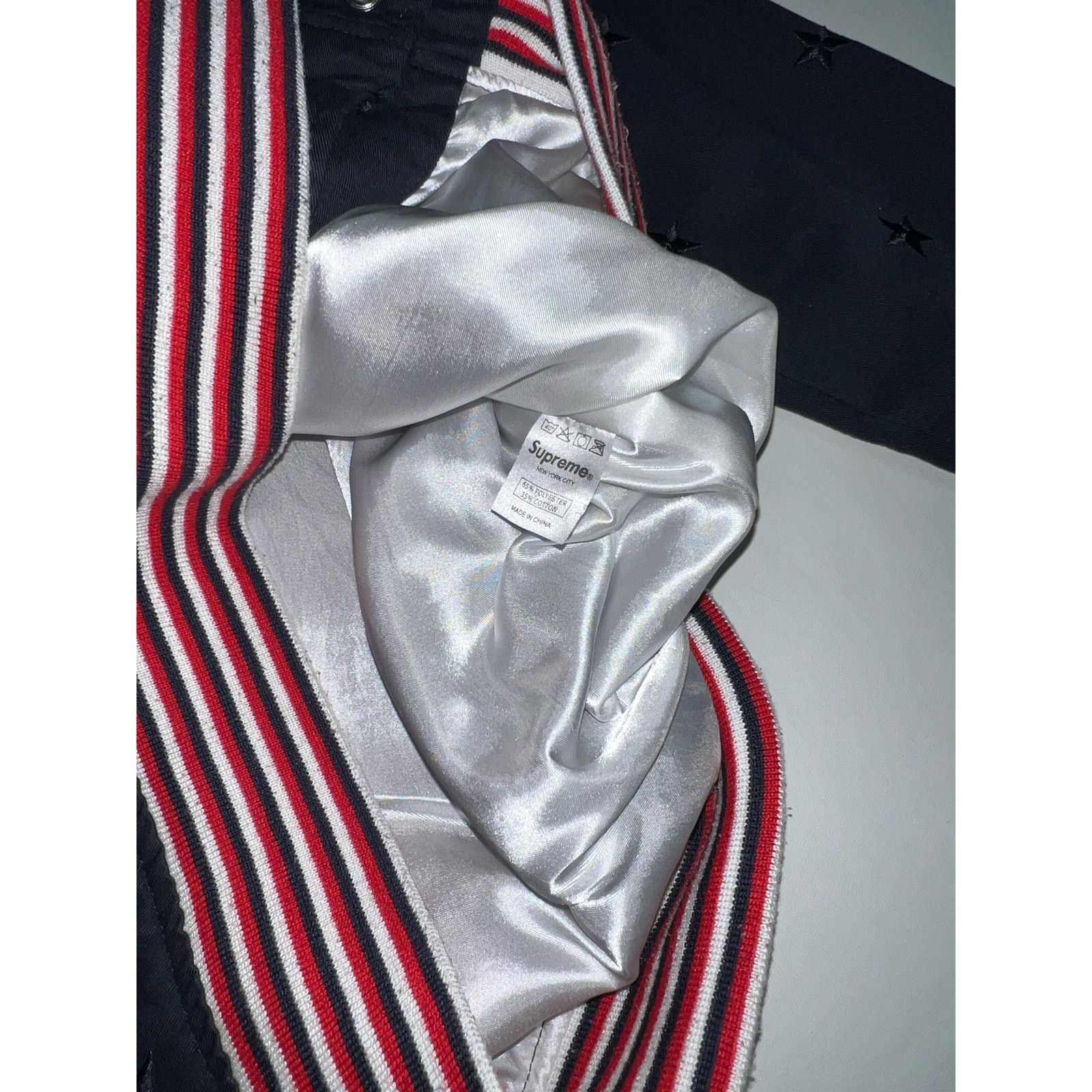 Supreme Supreme 2008 Starter Embroidered Star Arc Varsity Jacket Size US L / EU 52-54 / 3 - 6 Thumbnail