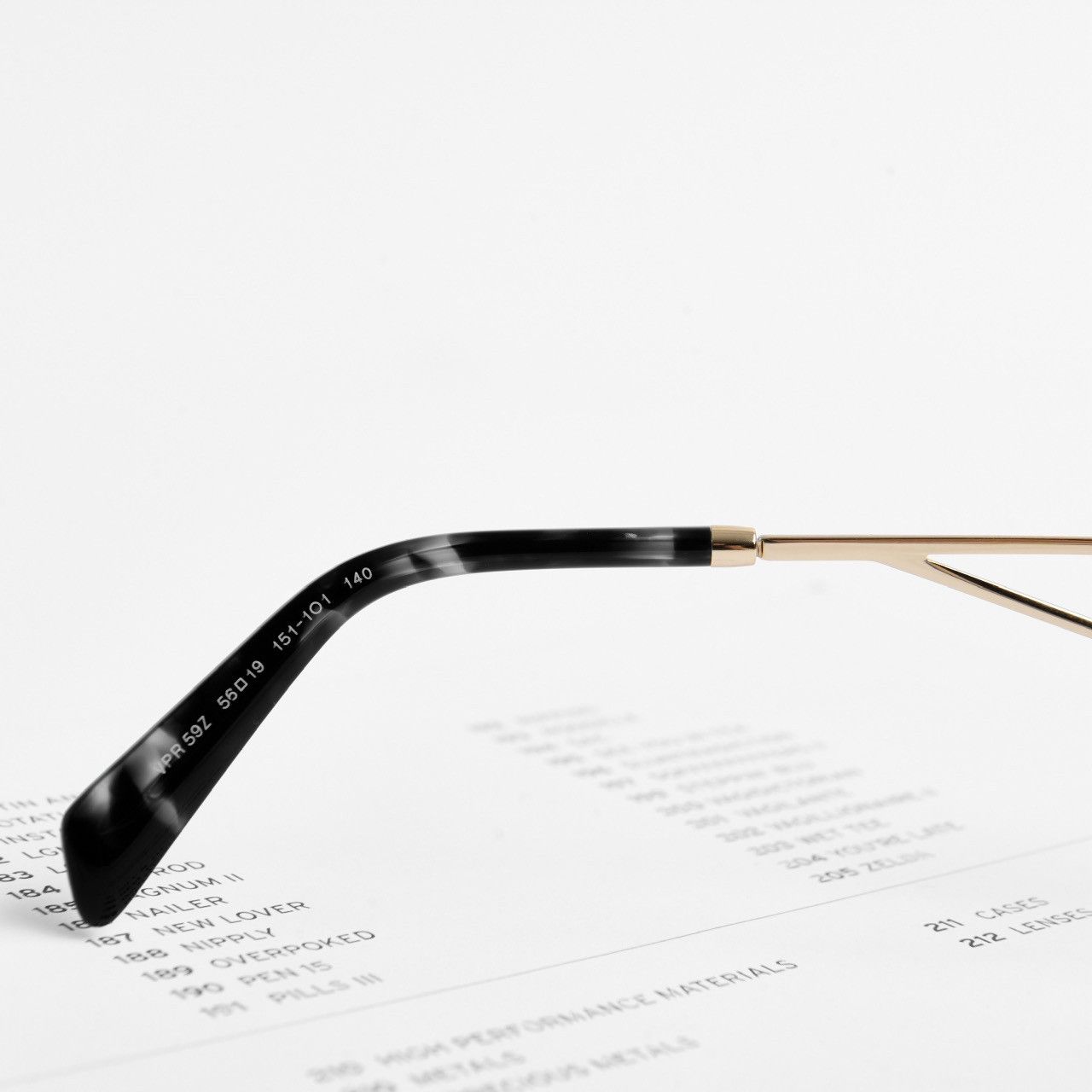 Prada PRADA 0PR 59ZV 1511O1 GLASSES Size ONE SIZE - 5 Thumbnail