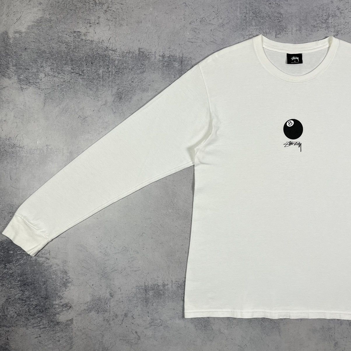 Stussy Vintage Stussy 8 Ball rare long sleeve T shirt 00’s Size US M / EU 48-50 / 2 - 9 Thumbnail