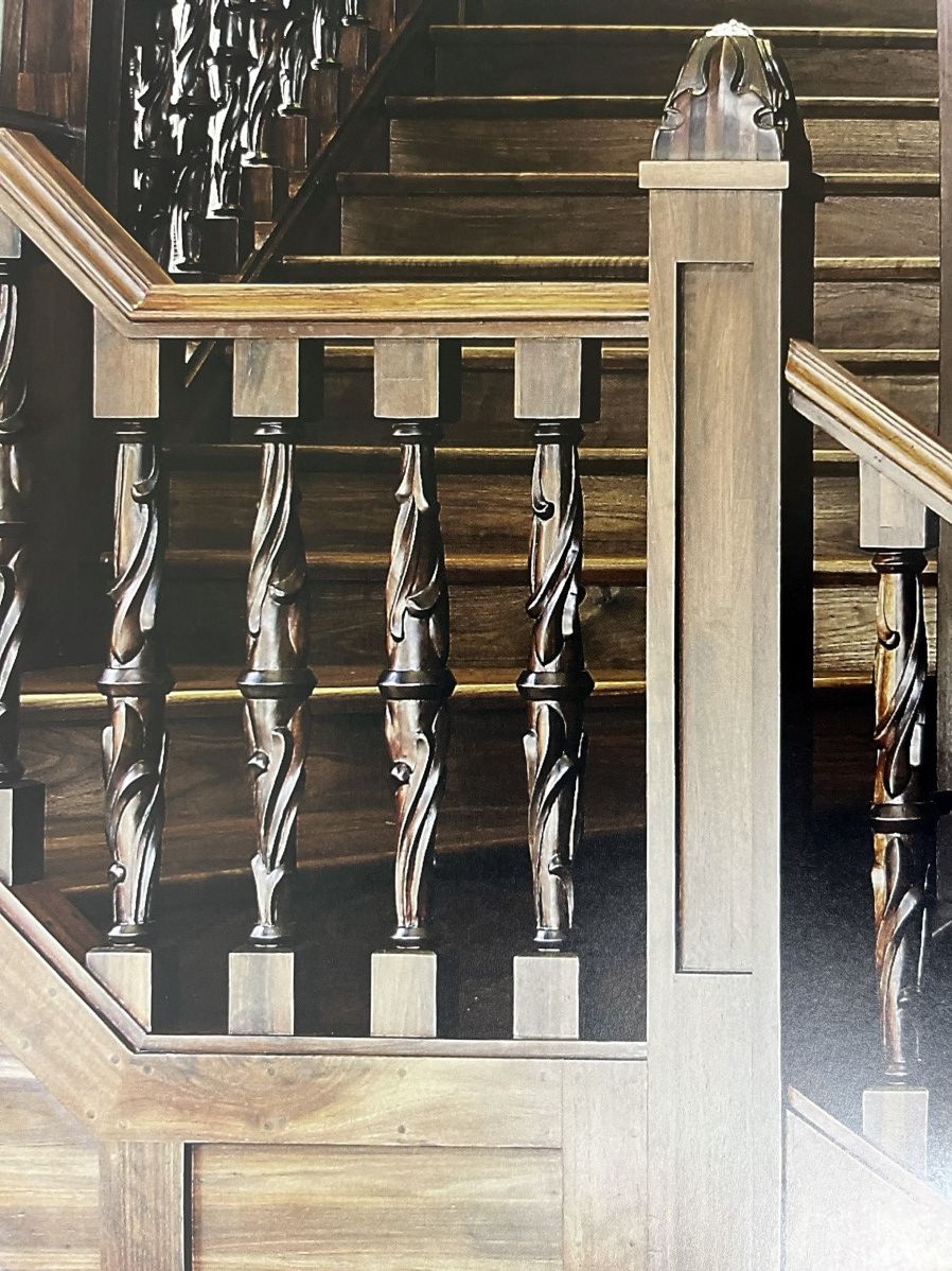 Chrome Hearts Chrome Hearts wooded stairs 9x11 Framed poster Size ONE SIZE - 2 Thumbnail