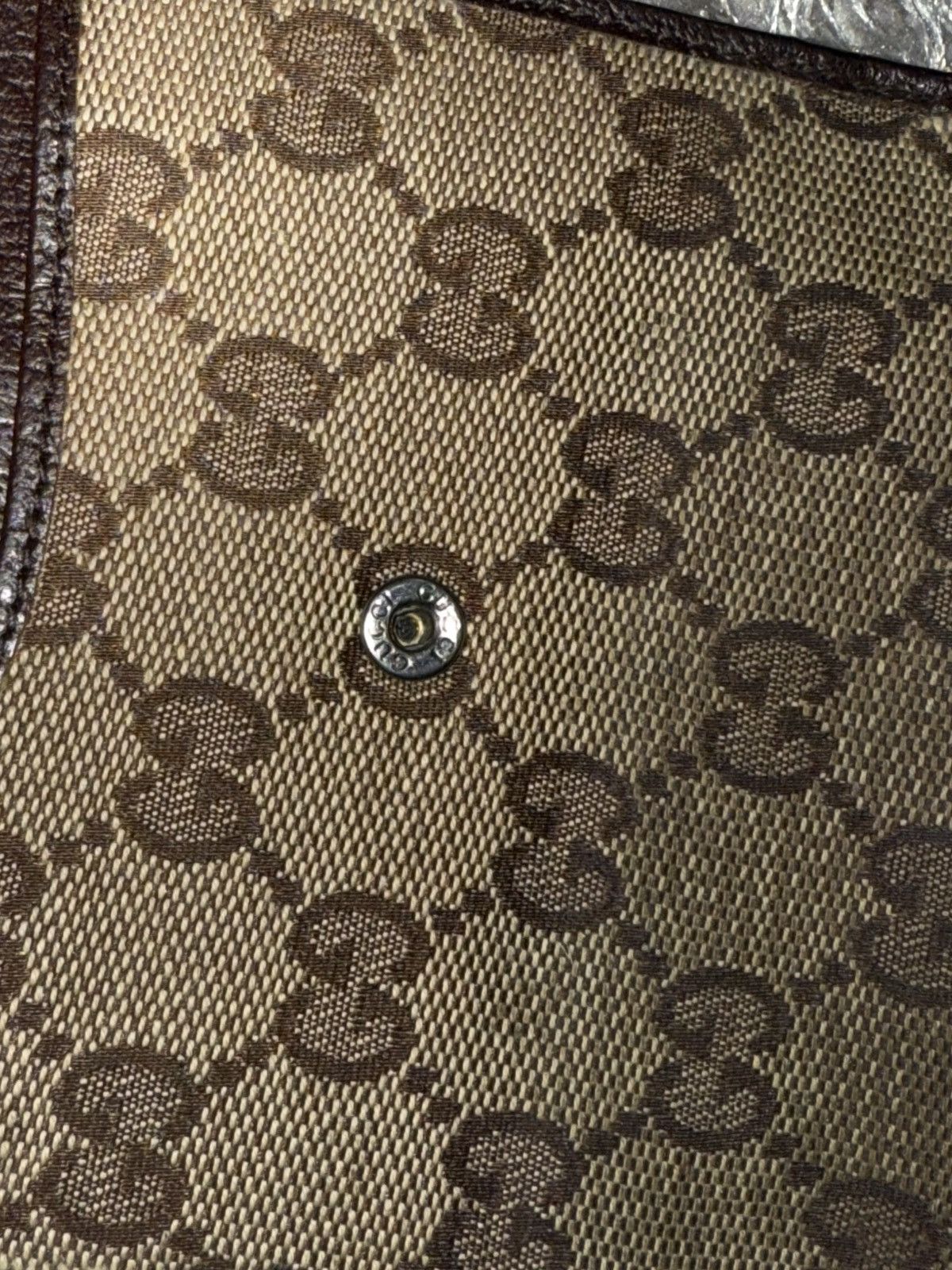Gucci VINTAGE GUCCI GG CANVAS BI-FOLD WALLET Size ONE SIZE - 13 Thumbnail