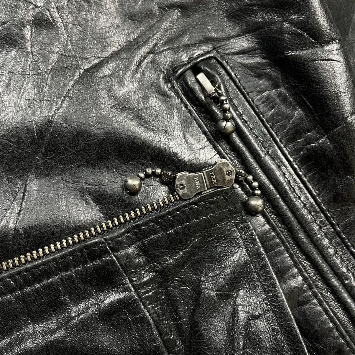 Isamu Katayama Backlash Glamb asymmetrical biker leather jacket Size US M / EU 48-50 / 2 - 8 Thumbnail