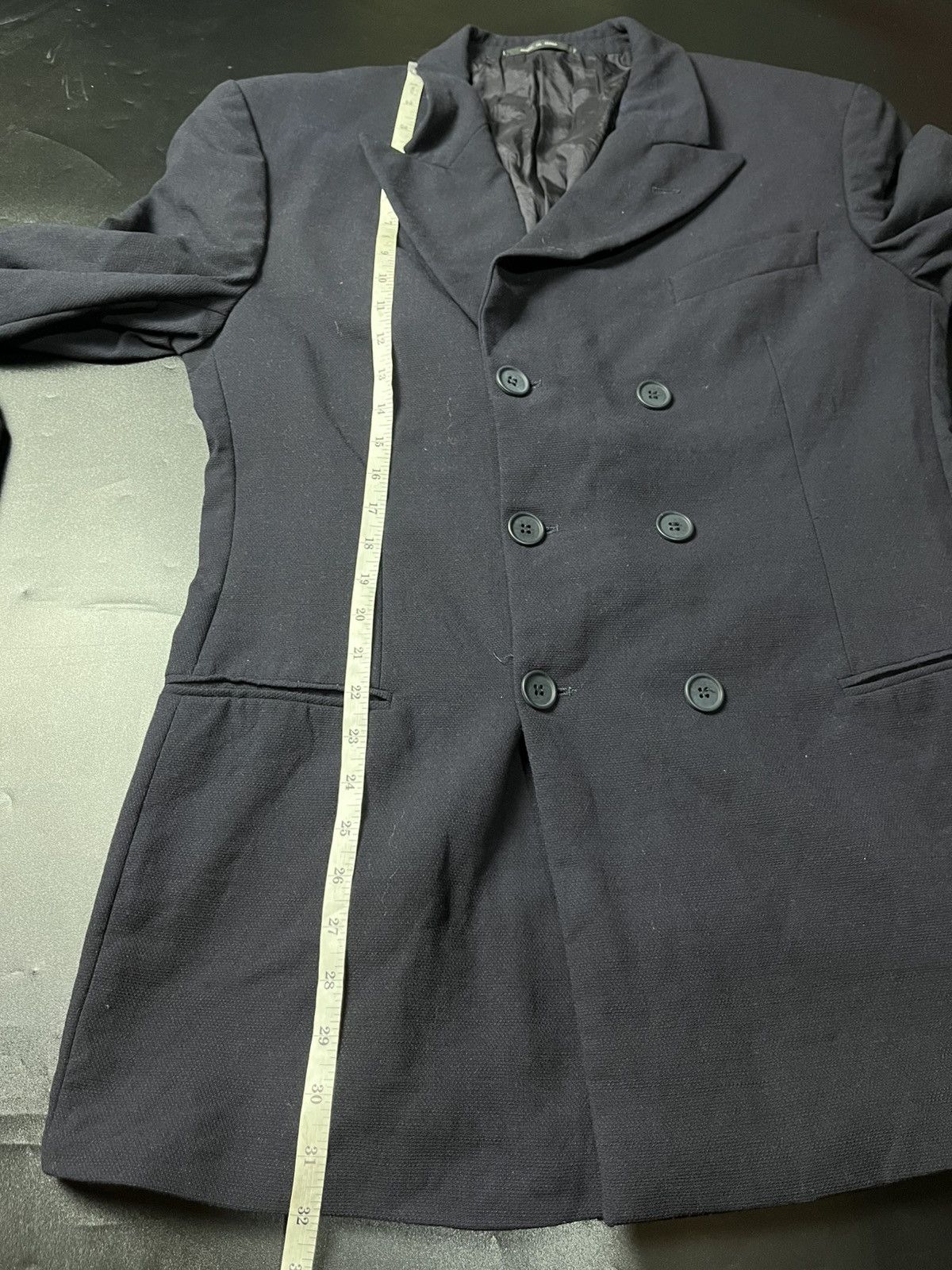 Designer × Emporio Armani Vintage 90s EMPORIO ARMANI Blazer Size 38S - 12 Thumbnail