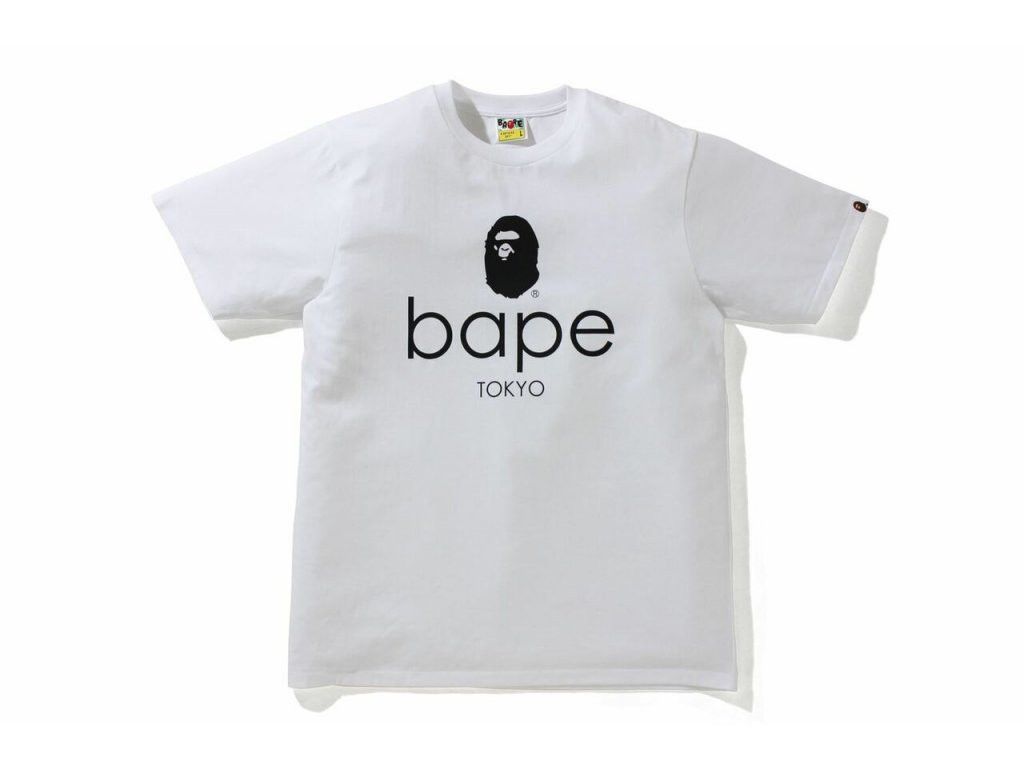 image of Bape Training Club Tee in White, Men's (Size 2XL)