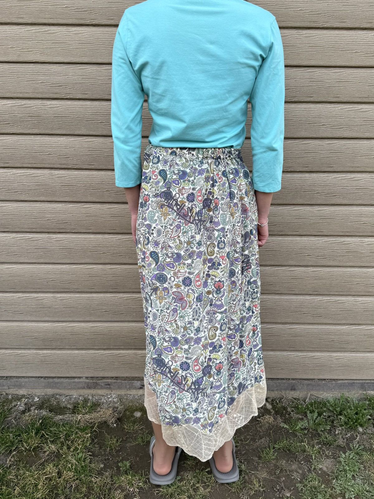 Zadig & Voltaire Zadig & Voltaire Joslin Mandala Skirt Lace Paisley Boho M- L Size 30" / US 8 / IT 44 - 17 Thumbnail
