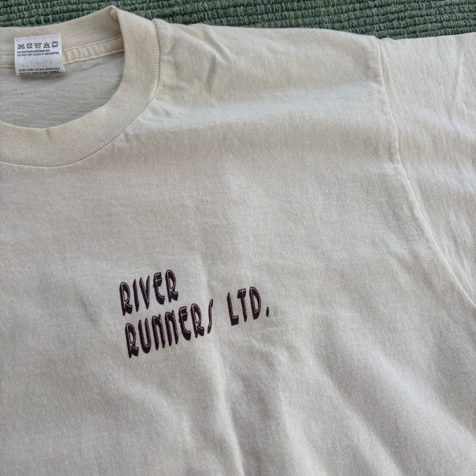Fruit Of The Loom × Vintage Vintage single stitched Arkansas River tee shirt size L Size US L / EU 52-54 / 3 - 8 Thumbnail