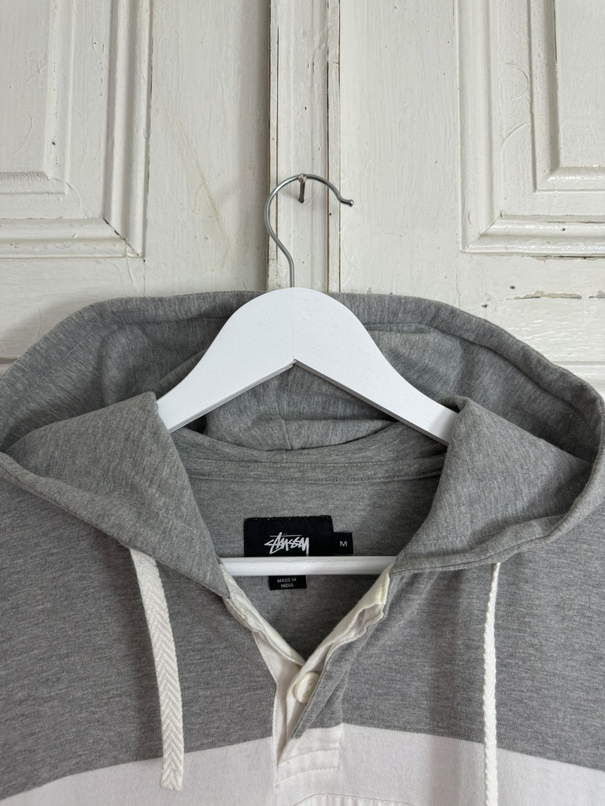 Stussy × Vintage Stussy Big Logo Light Hoodie Size US M / EU 48-50 / 2 - 6 Thumbnail