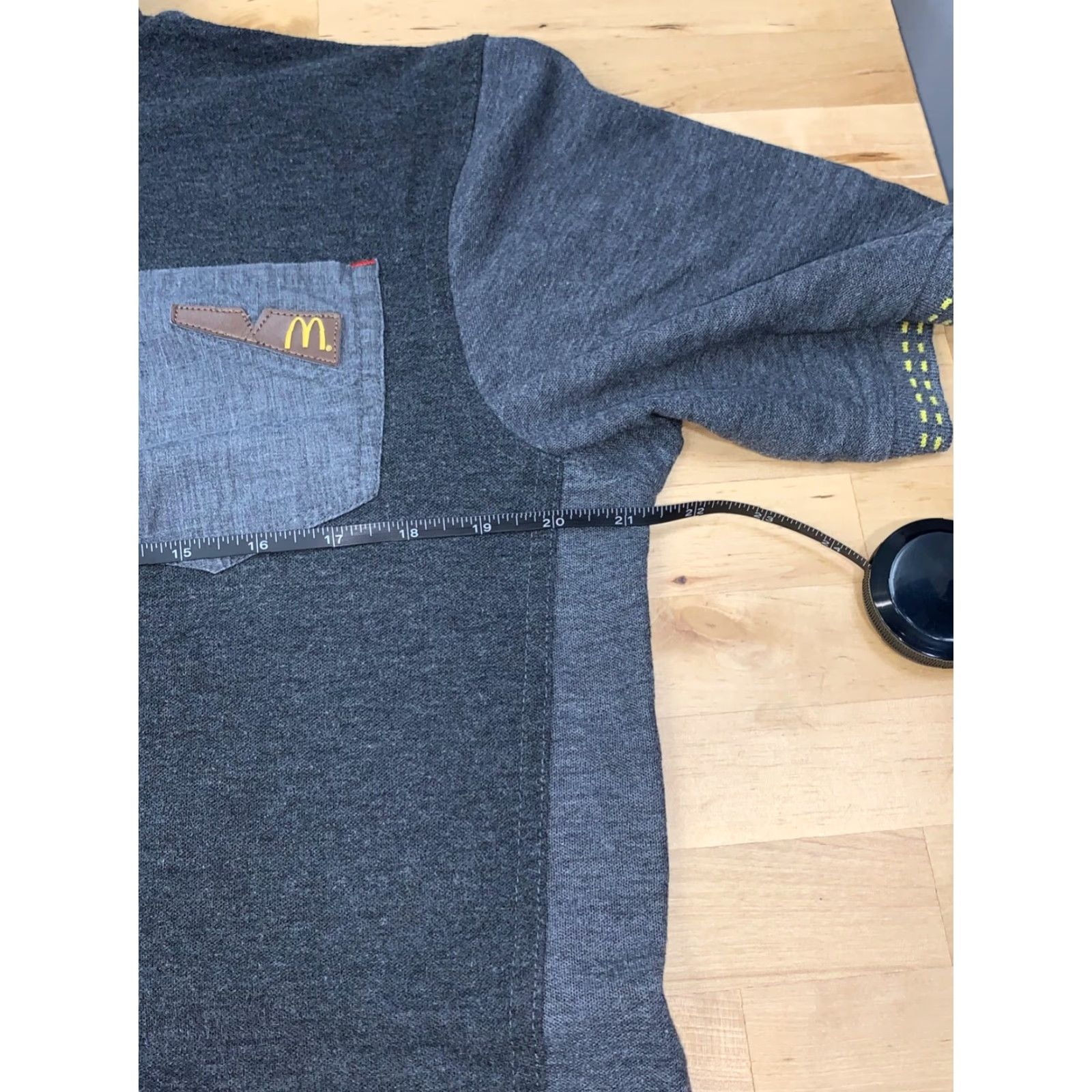 Vintage Timeless Elements McDonalds Polo M Gray Short Sleeve Unisex Shirt Size US M / EU 48-50 / 2 - 5 Thumbnail