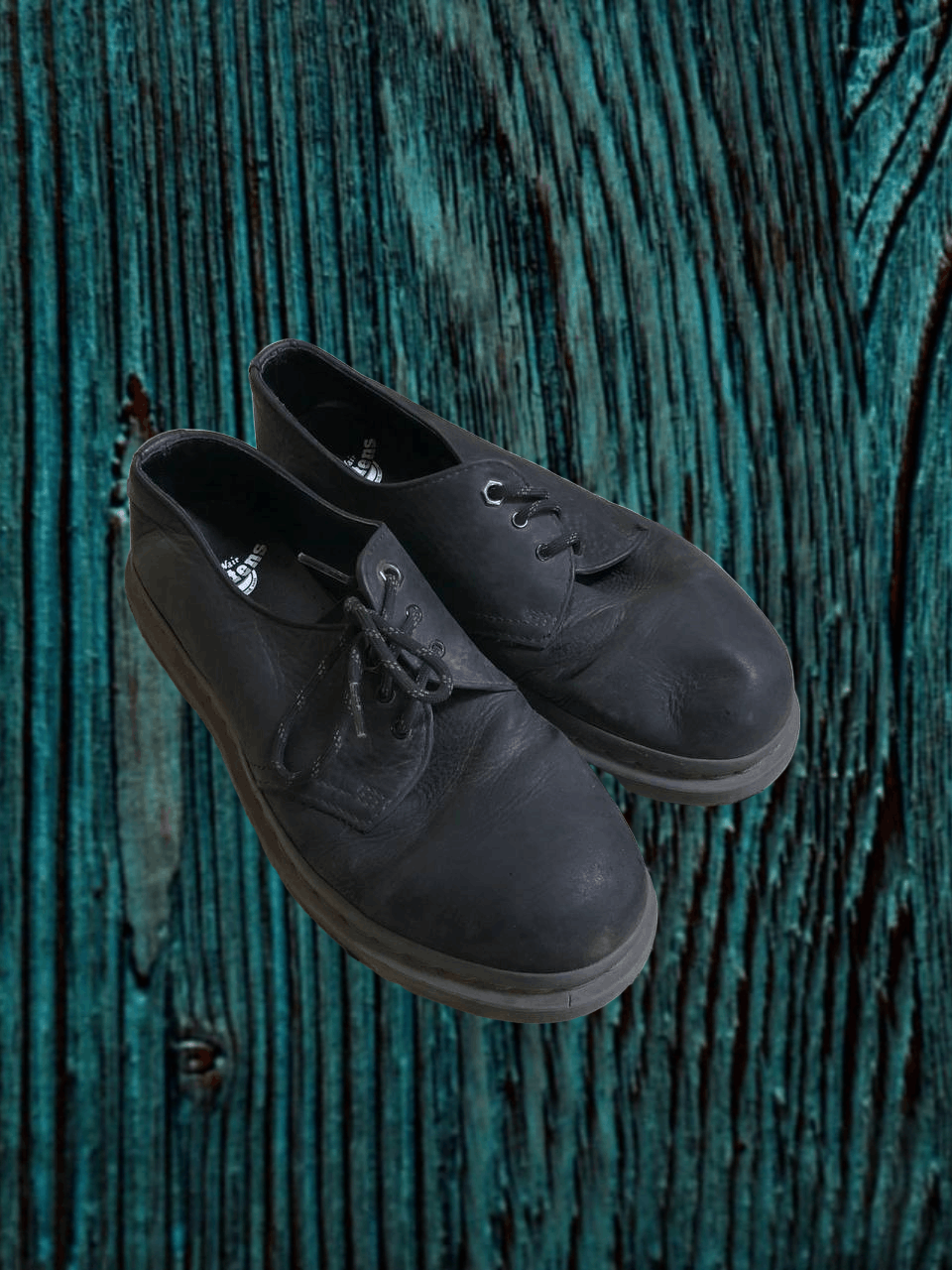 Dr. Martens Dr. Martens Smooth Leather Oxford Shoes Platform Black Size US 8.5 / EU 41-42 - 1 Thumbnail