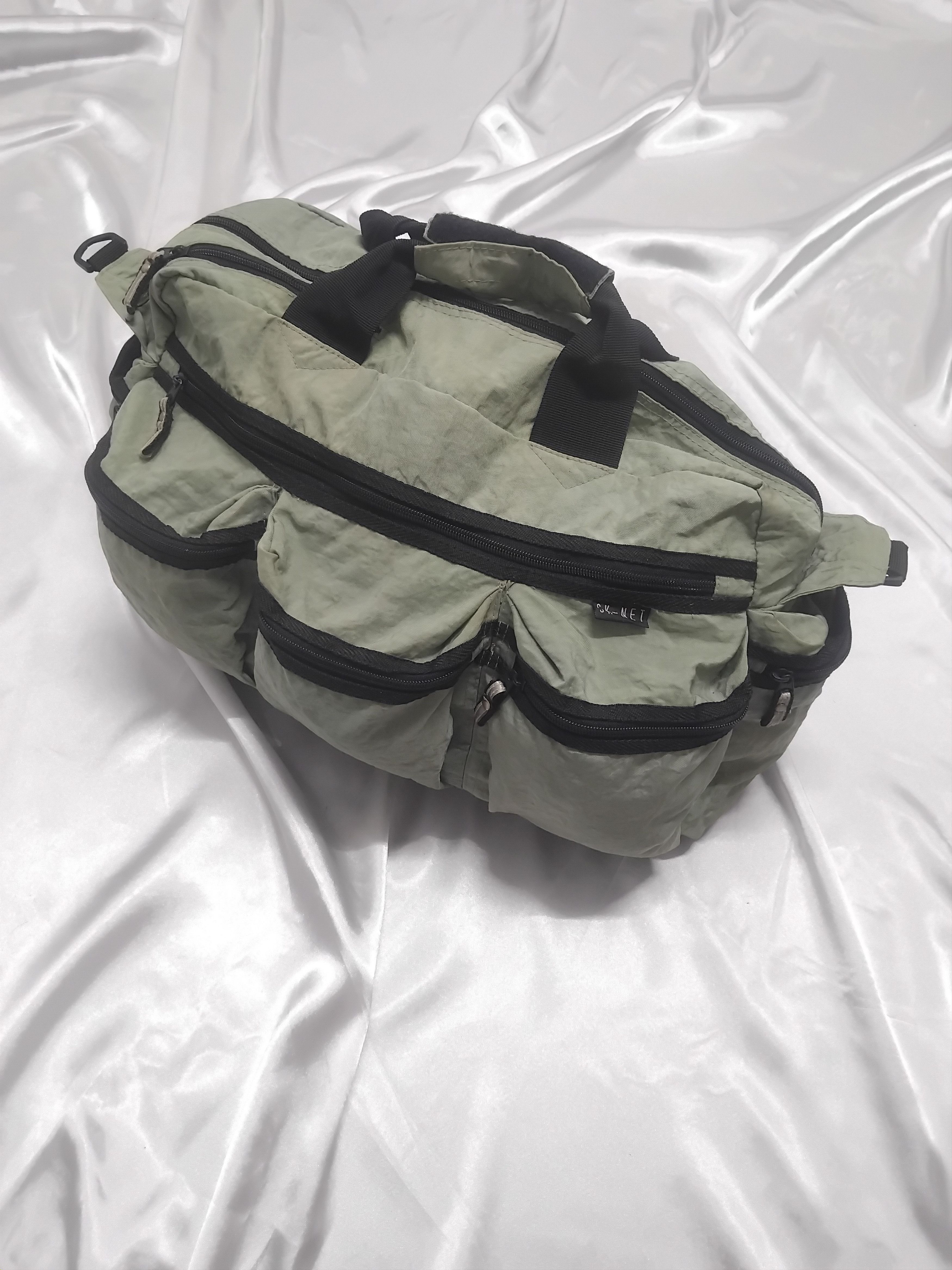 PPFM SK-NET Multipocket sage green colour Japanese bag Size ONE SIZE - 14 Thumbnail