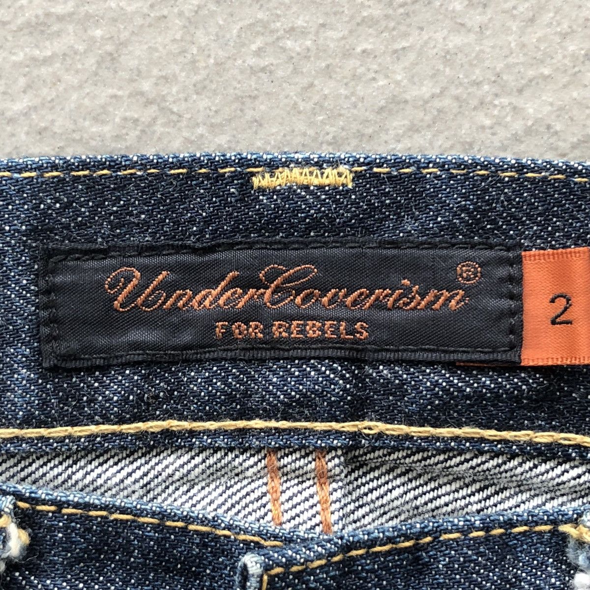 Japanese Brand × Jun Takahashi × Undercover Custom Undercoverism denim inspired by hagi denim Size US 31 - 5 Thumbnail