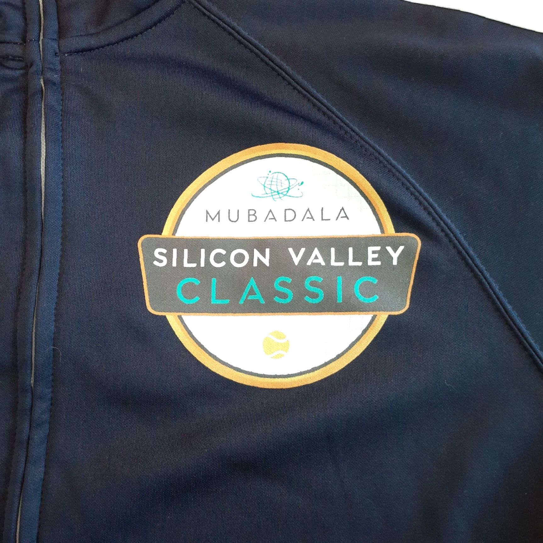Vintage Independent Trading Company Track Jacket Shirt Unisex Adults Blue Small 100% Polyester Zip Stand-Up Collar Tennis Activewear Casual Travel Size US S / EU 44-46 / 1 - 2 Thumbnail