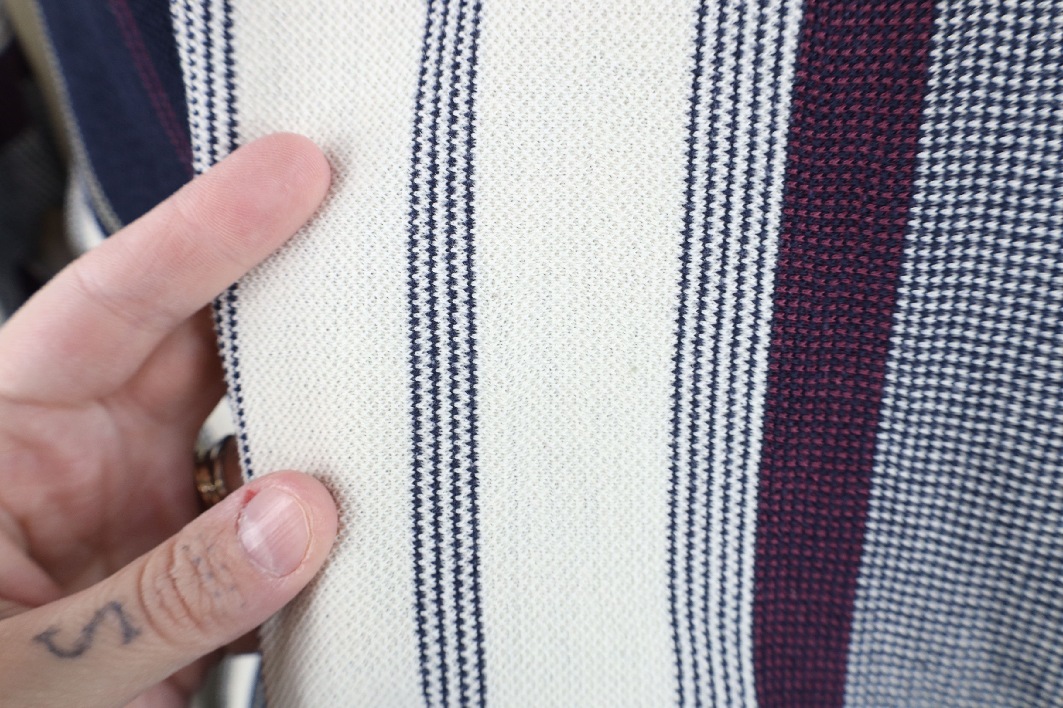 Vintage Vintage 90s Streetwear Knit Long Sleeve Pullover Polo Size US XL / EU 56 / 4 - 5 Thumbnail