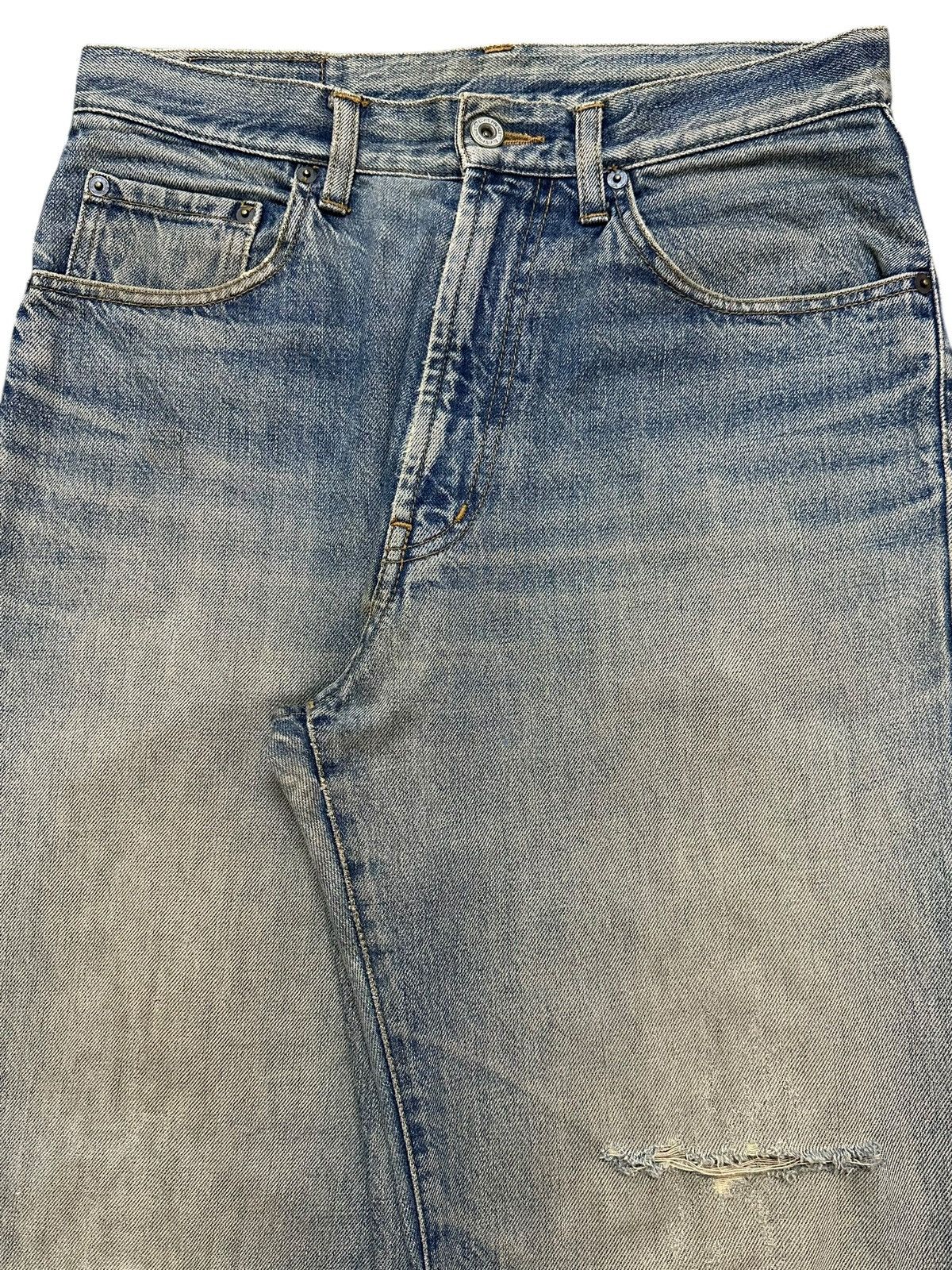 Japanese Brand Vintage Japanese Brand Blue Mud Wash Distress Style Baggy Size US 30 / EU 46 - 4 Thumbnail