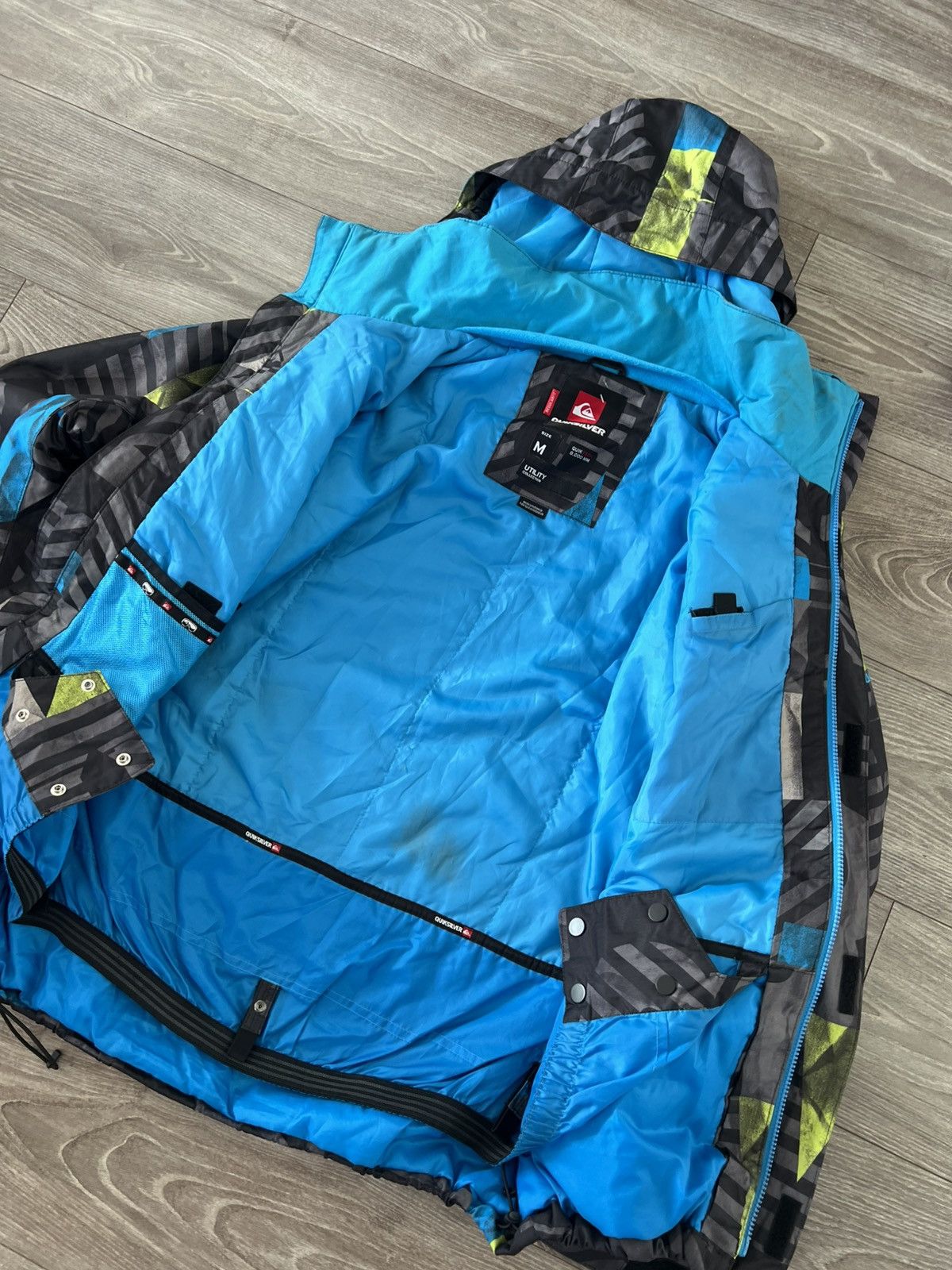 Quiksilver Quicksilver Waterproof QuickTech Ski Snowboard Pro Jacket Size US M / EU 48-50 / 2 - 13 Thumbnail