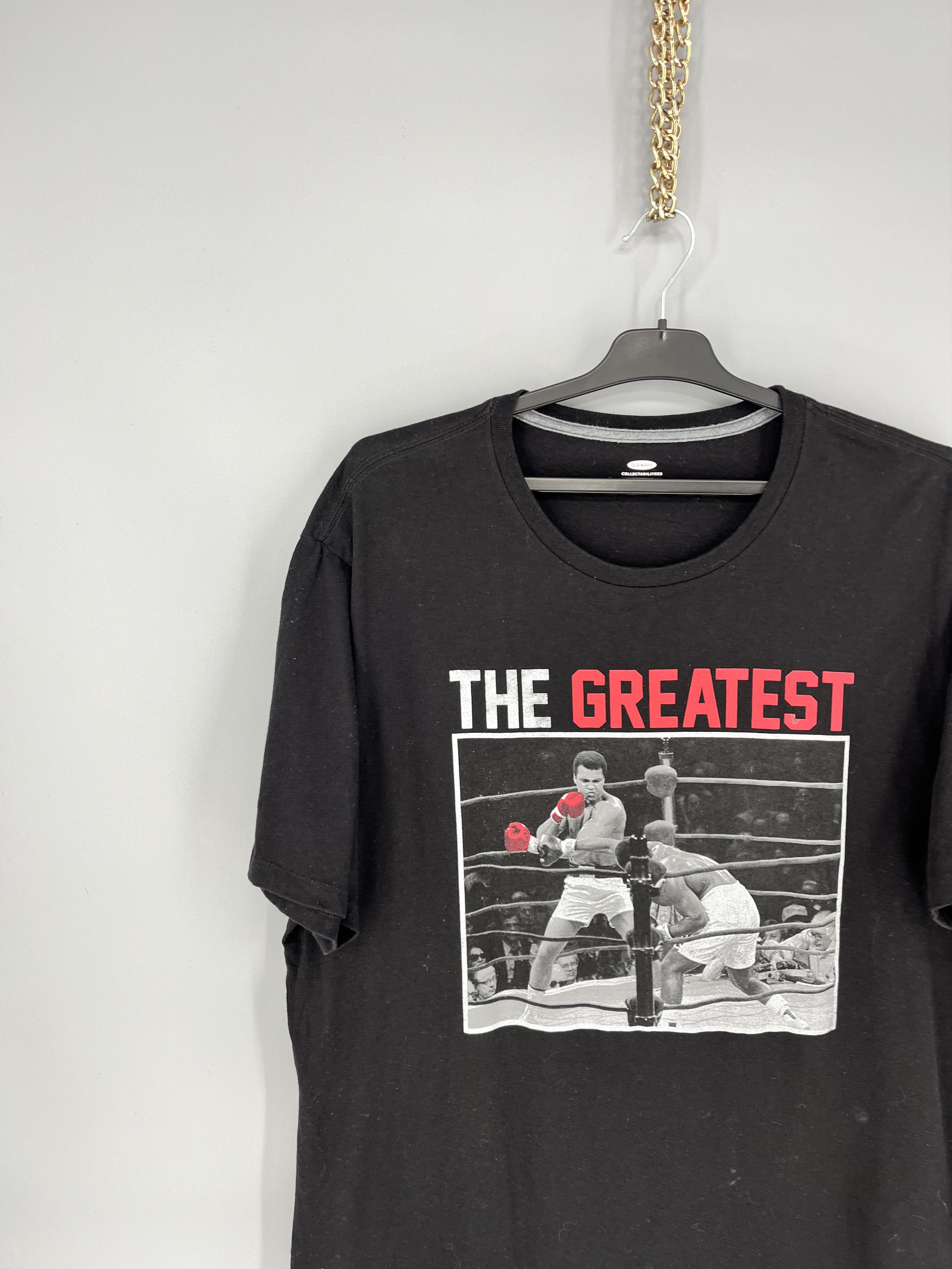 Vintage Y2K The Greatest Muhammad Ali American Boxer Faded Tshirts Size US XXL / EU 58 / 5 - 4 Thumbnail