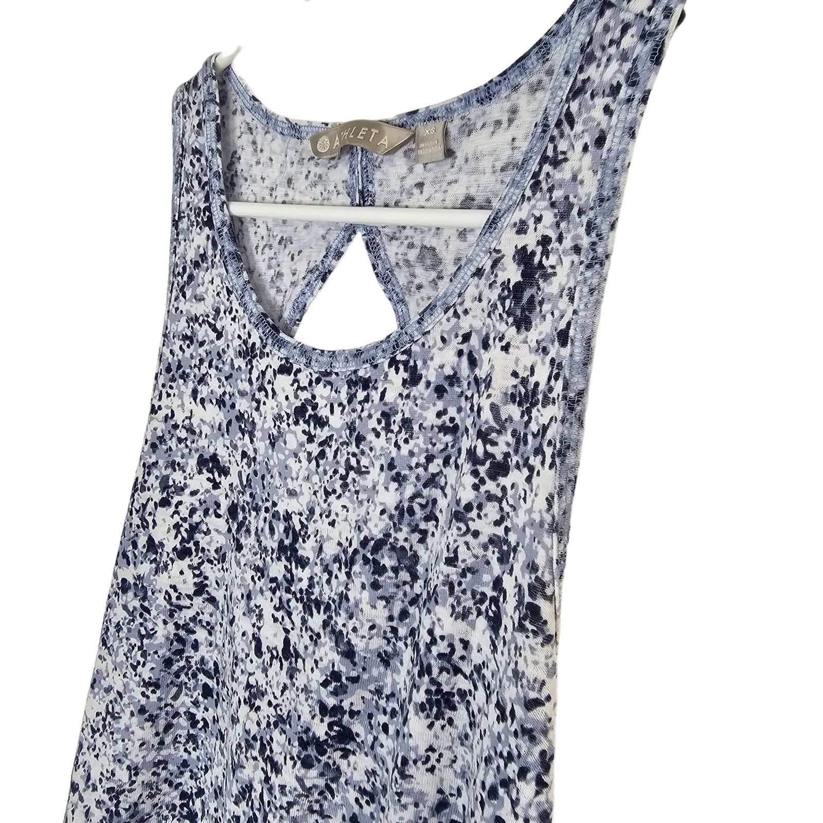 Athleta Athleta Womens Breezy Tank Size XS Athletic Cut Out Back Gym Size XS / US 0-2 / IT 36-38 - 5 Thumbnail
