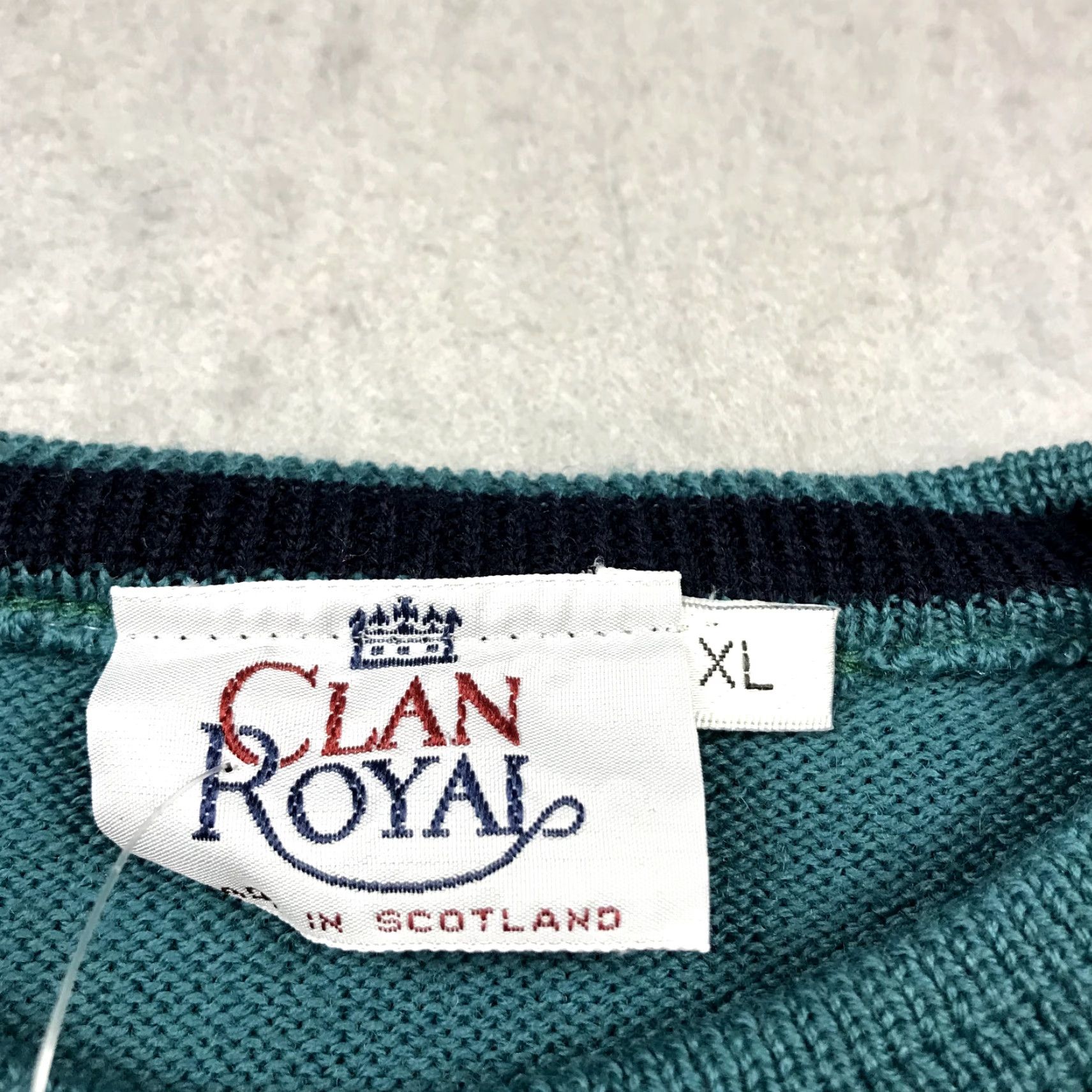 Vintage VINTAGE Clan Royal Sweater Mens XL Green Old Course St Andrews Scotland Golf Crewneck Size US XL / EU 56 / 4 - 4 Thumbnail