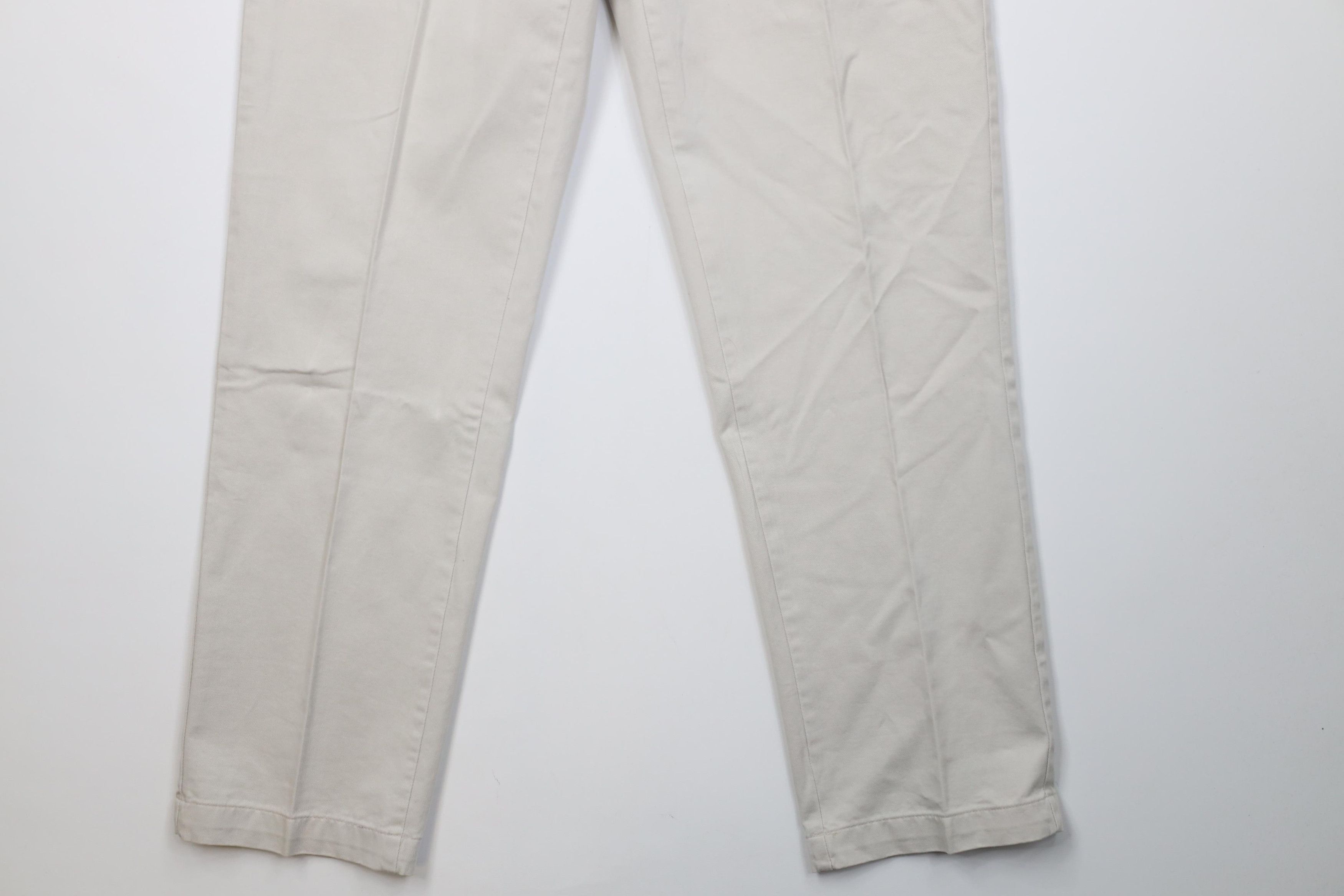 Polo Ralph Lauren Vintage 90s Ralph Lauren Martin Chino Pants Cotton Stone USA Size US 32 / EU 48 - 4 Thumbnail