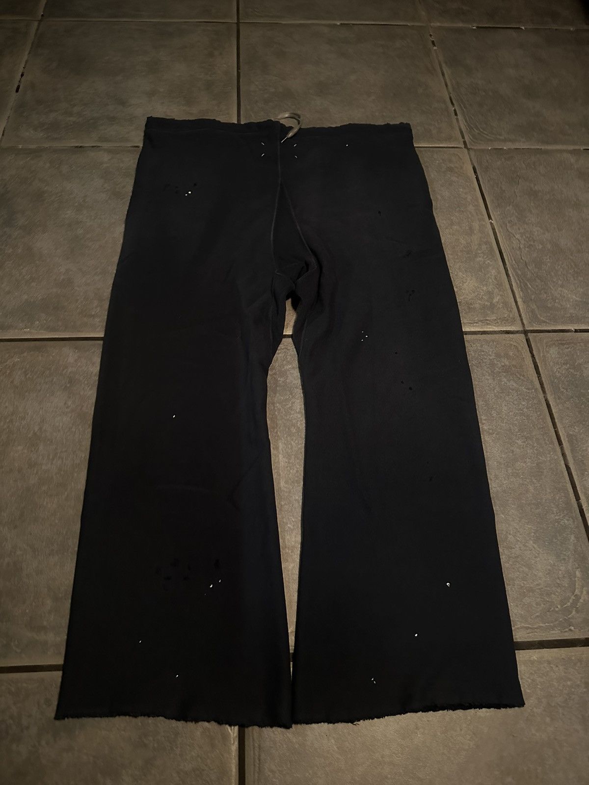 Maison Margiela Navy Maison Margiela Paint Splatter Pants Size US 34 / EU 50 - 7 Thumbnail