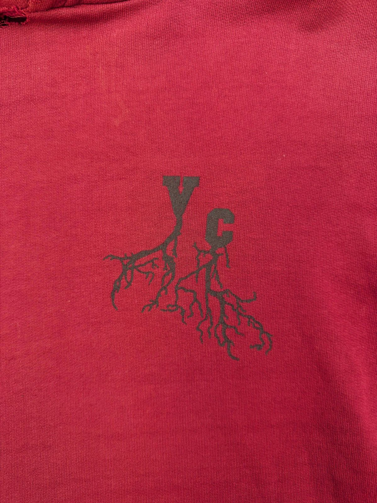 Raf Simons AW02 Raf Simons ‘Virginia Creeper’ Red Faded Roots Hoodie Size US M / EU 48-50 / 2 - 5 Thumbnail