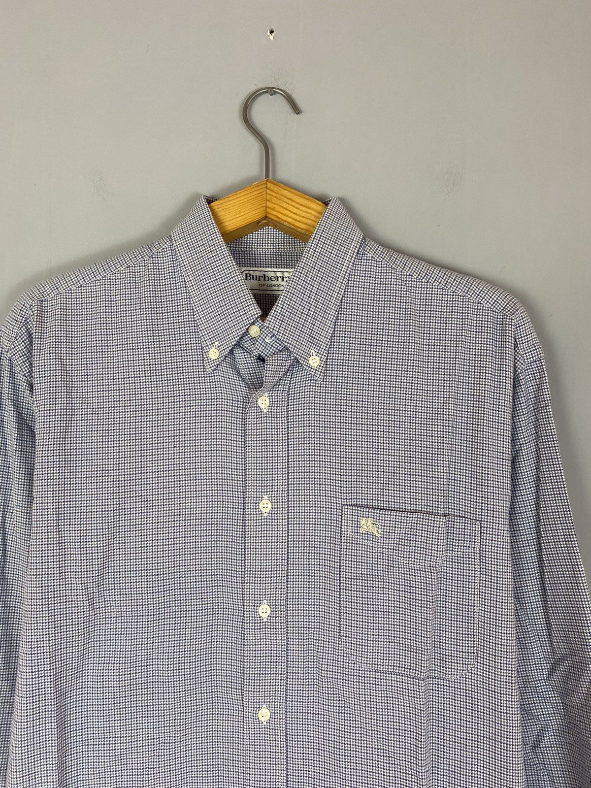 Burberry Vintage 90s Burberrys shirt Size US XL / EU 56 / 4 - 2 Thumbnail
