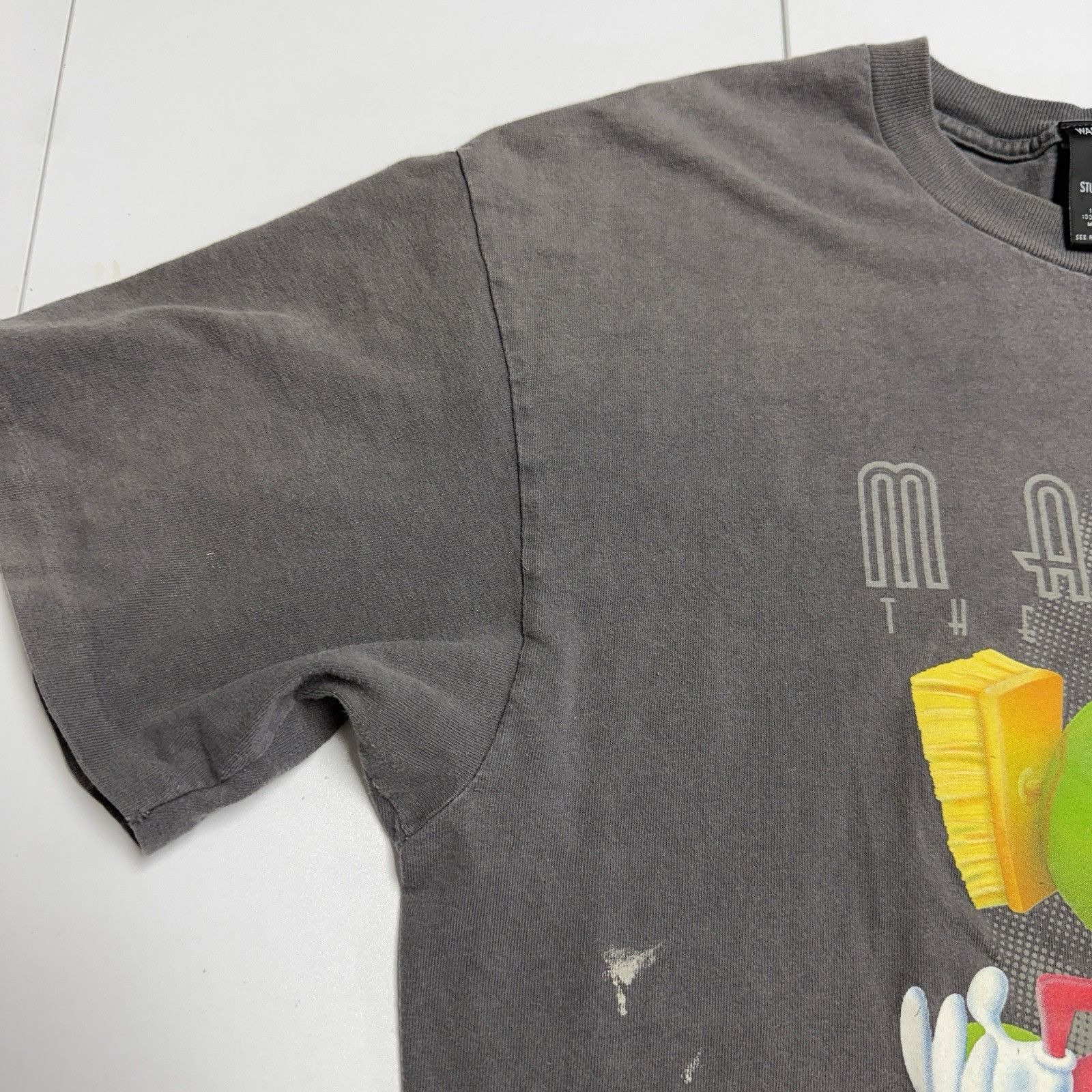 Warner Bros Vintage 90s Marvin The Martian Looney Tunes T Shirt Mens XL Size US XL / EU 56 / 4 - 5 Thumbnail