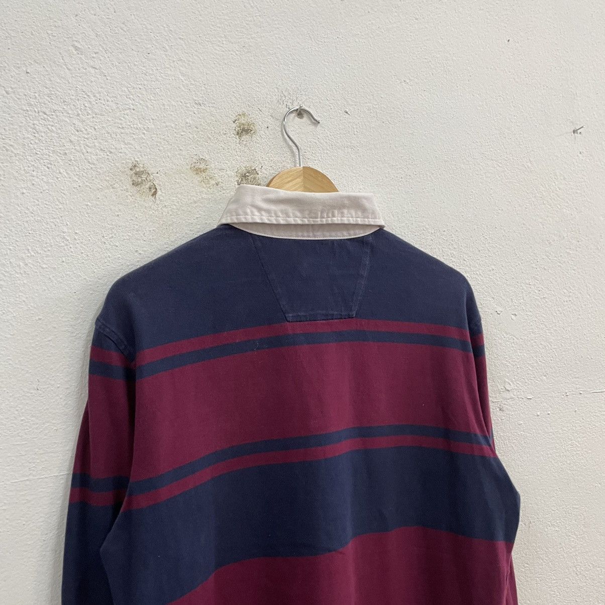 Nautica × Vintage 🔥Vintage Nautica Small Logo Stripes Polos Rugby Shirts Size US L / EU 52-54 / 3 - 3 Thumbnail